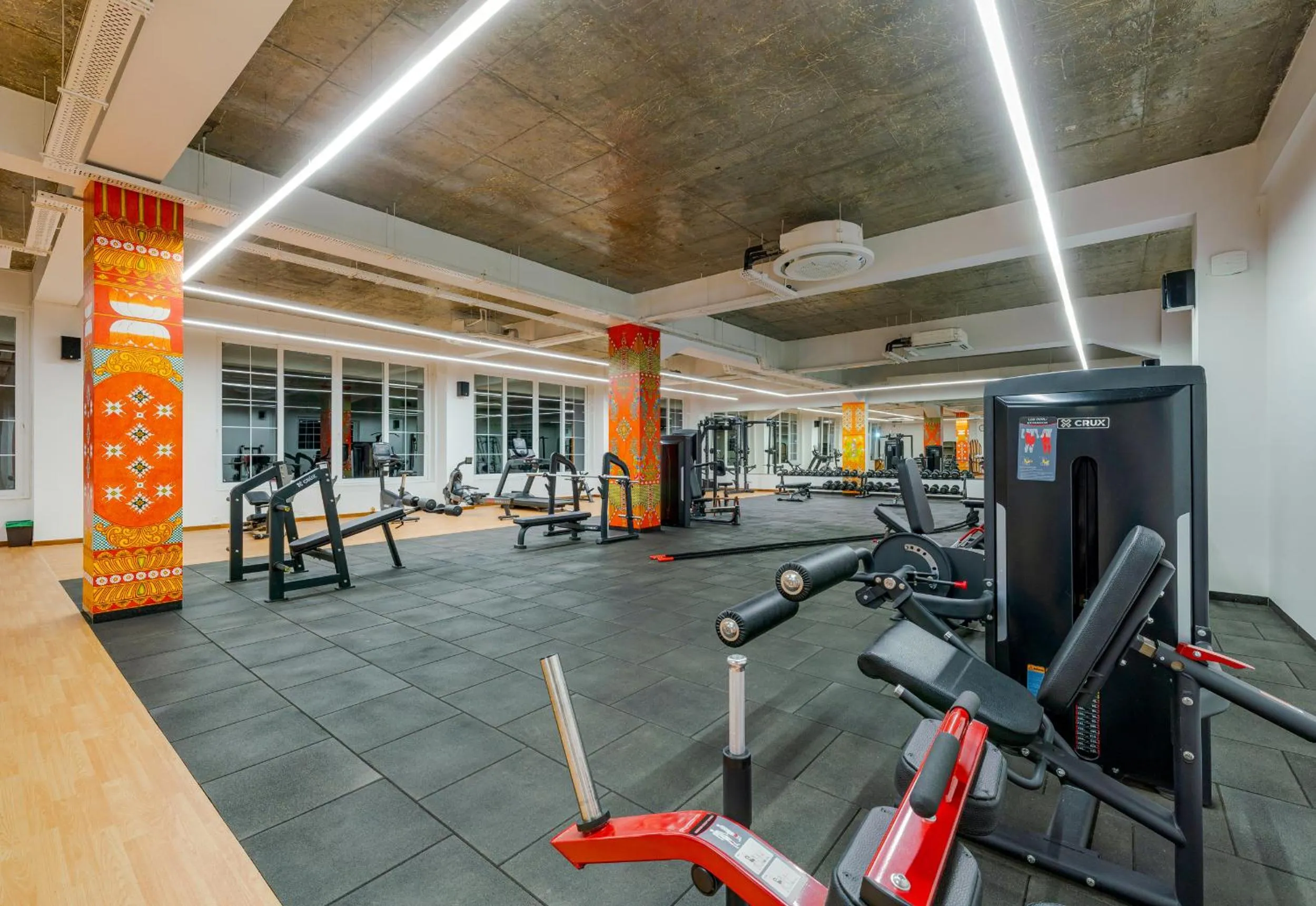 Fitness centre/facilities in Highland Club with Swimming Pool-GYM