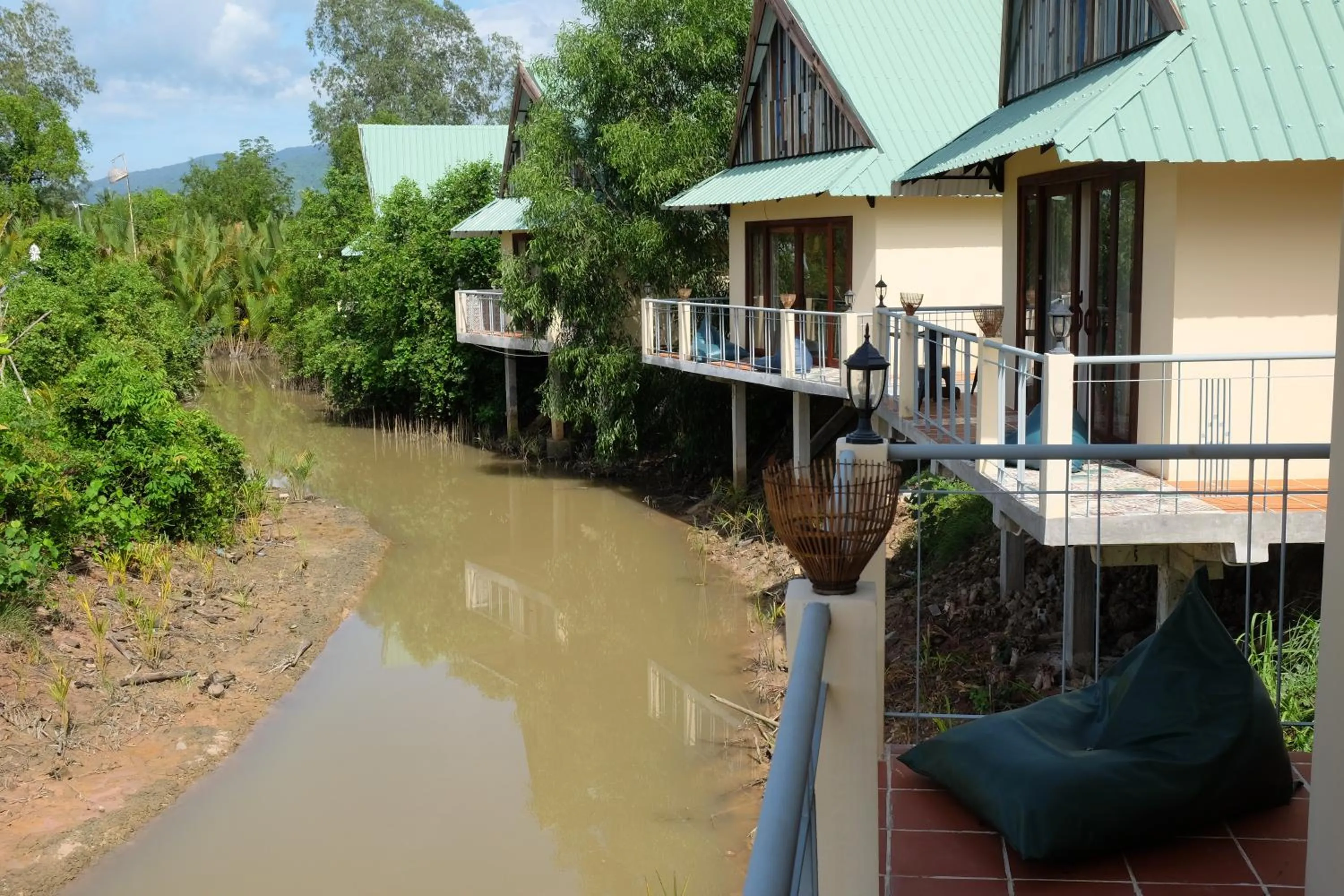 Balcony/Terrace in Kampot Eco Village