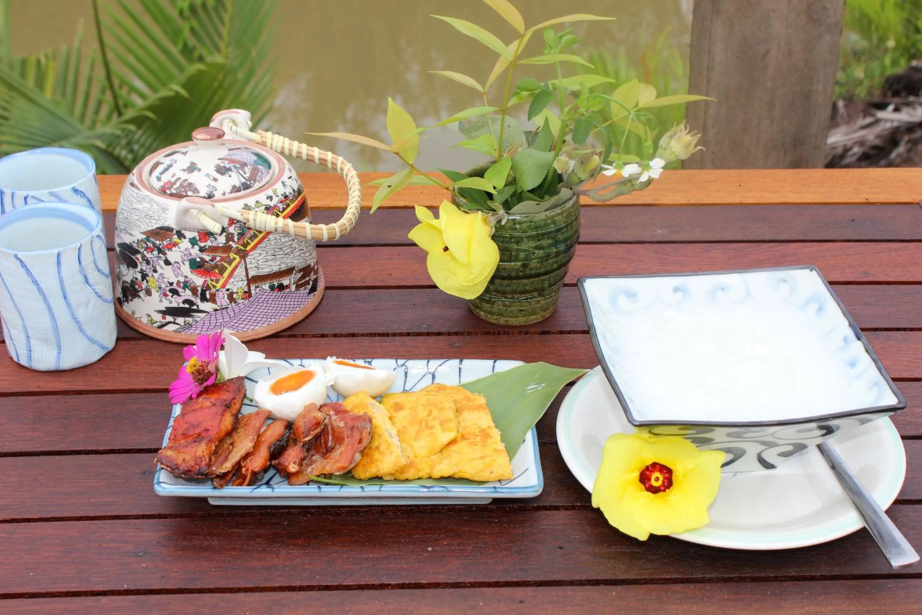 Breakfast in Kampot Eco Village
