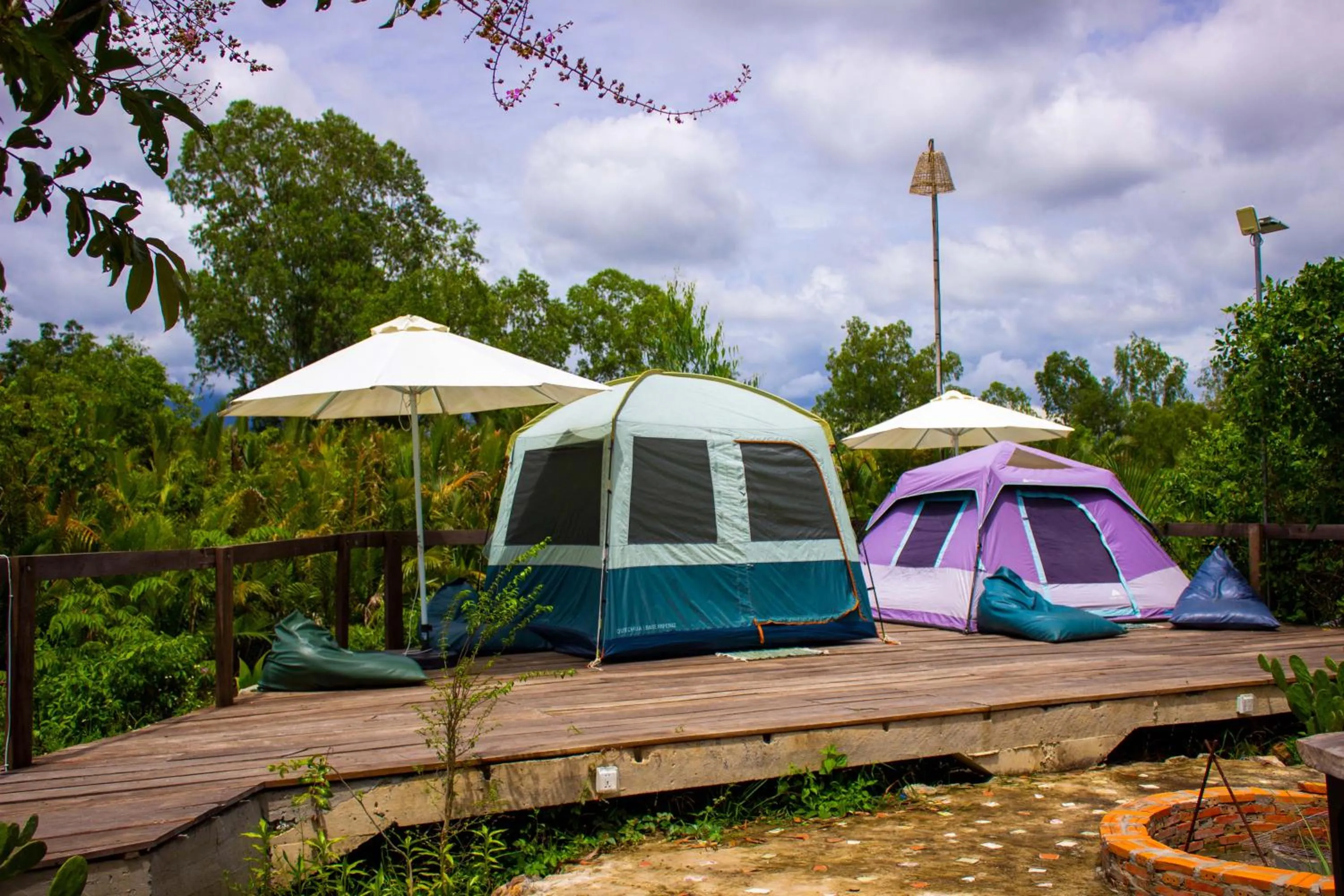 View (from property/room) in Kampot Eco Village