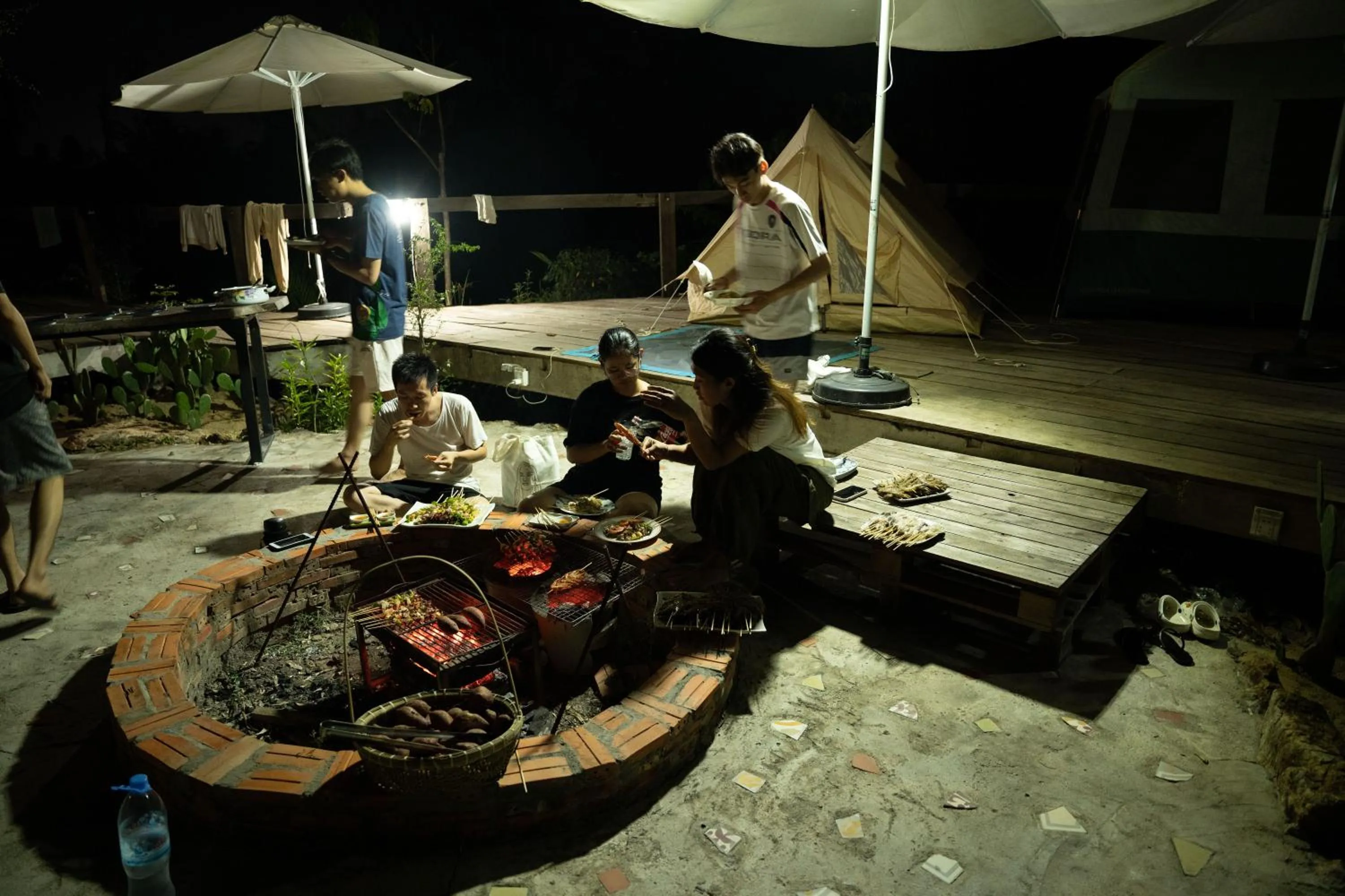 BBQ facilities in Kampot Eco Village
