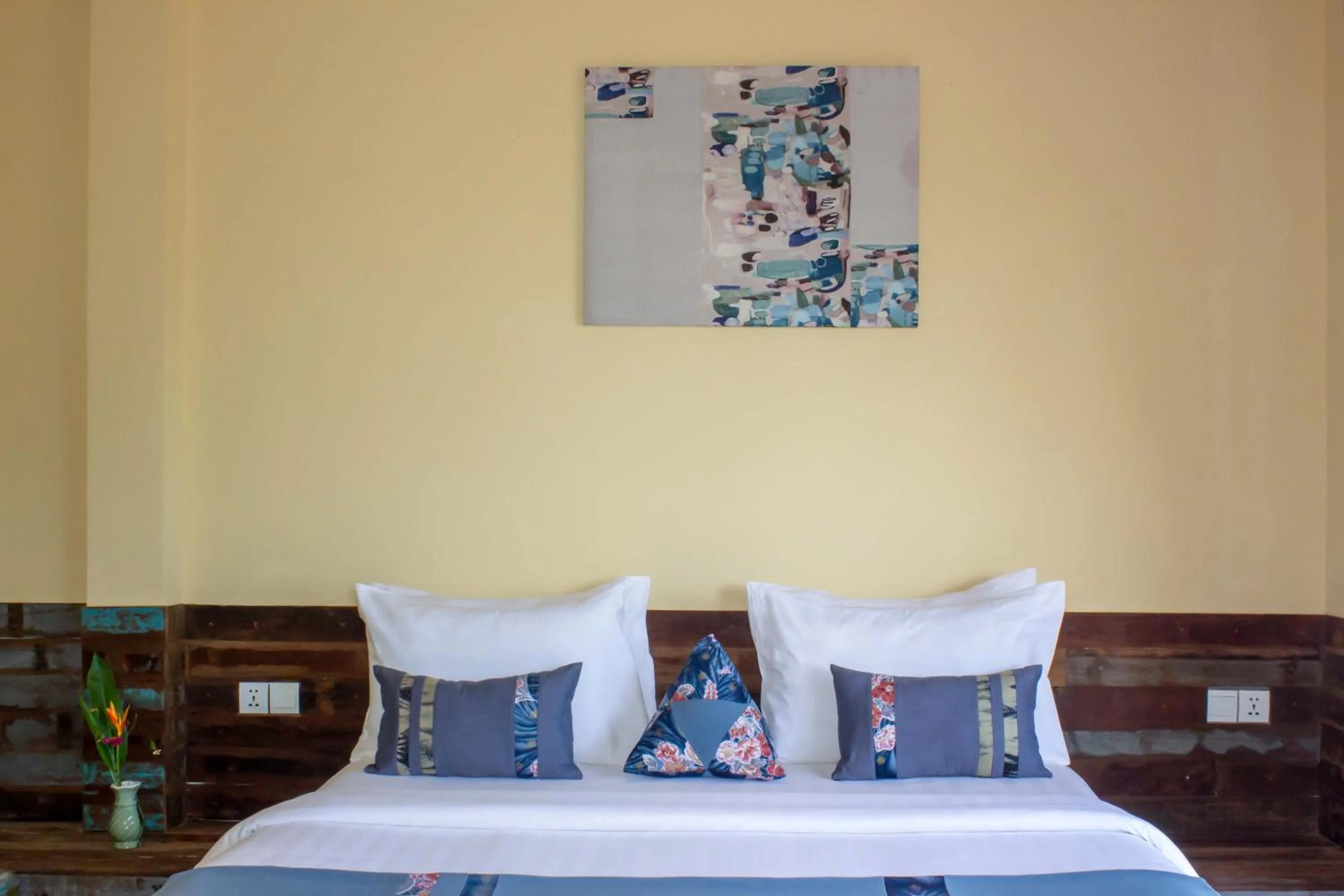 Bed in Kampot Eco Village