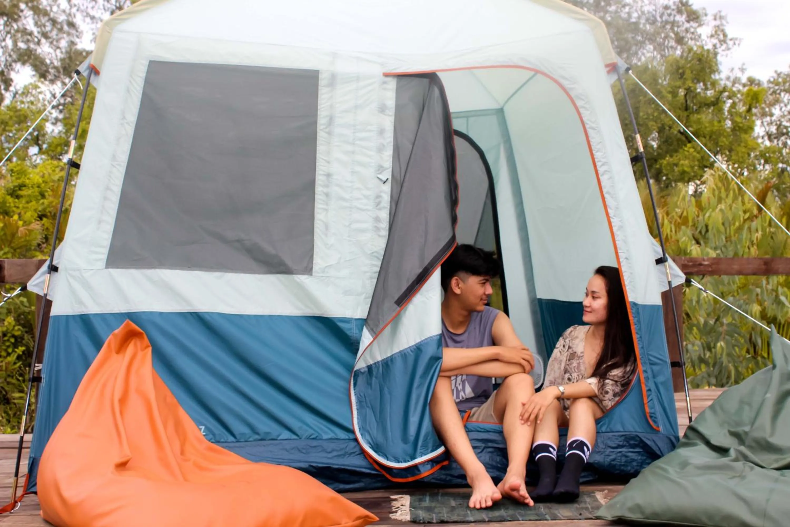 People in Kampot Eco Village