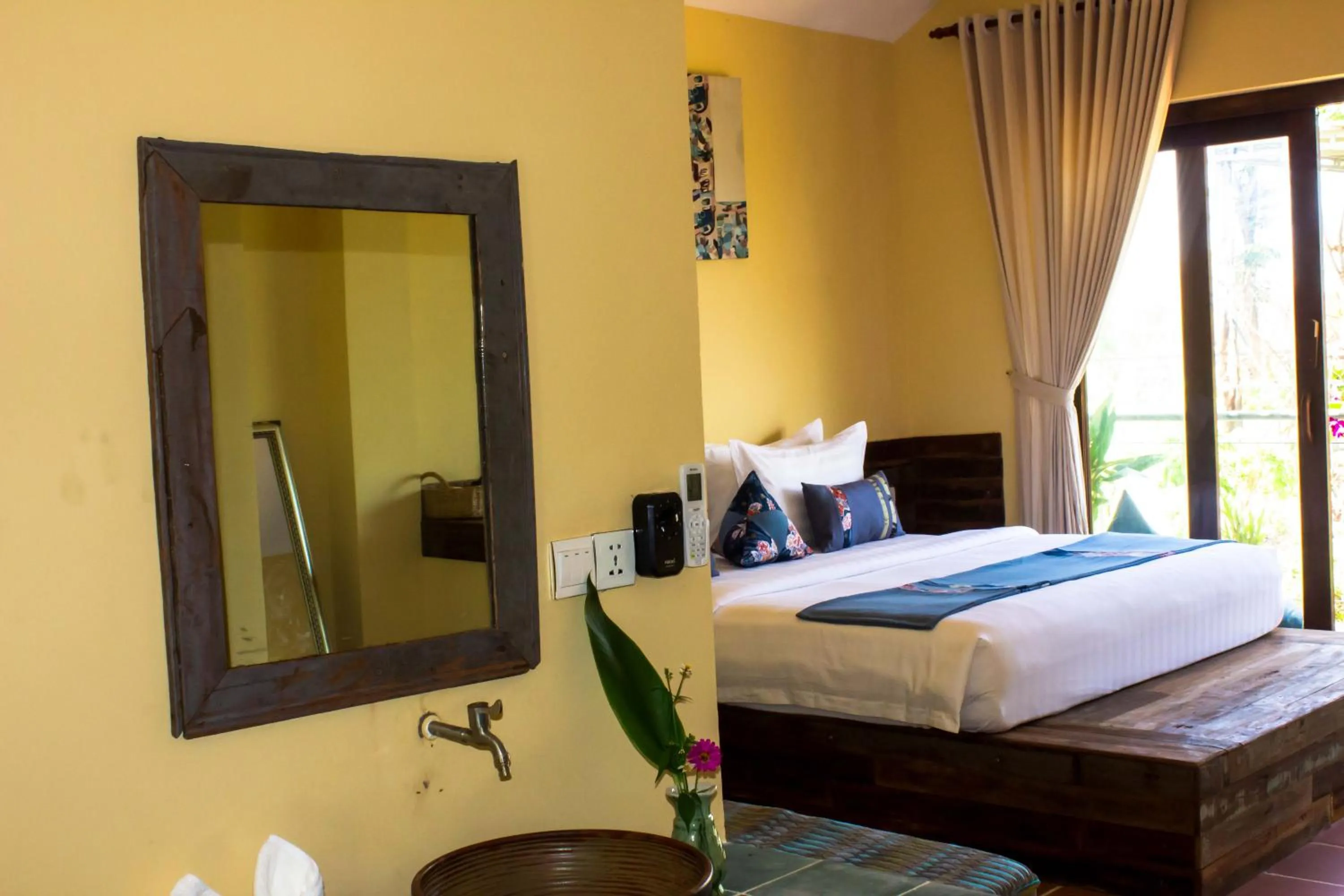 Bedroom in Kampot Eco Village