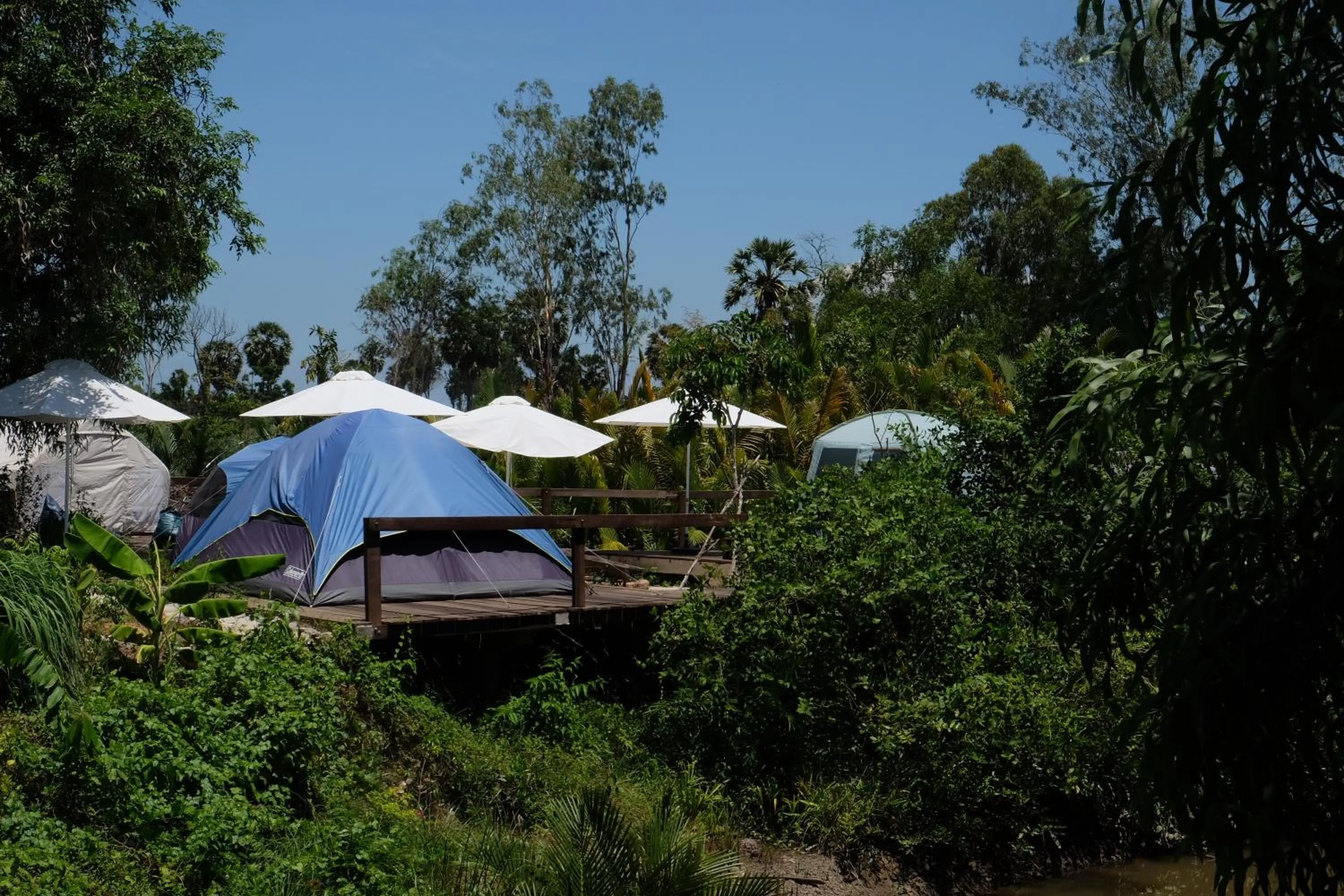 Natural landscape in Kampot Eco Village