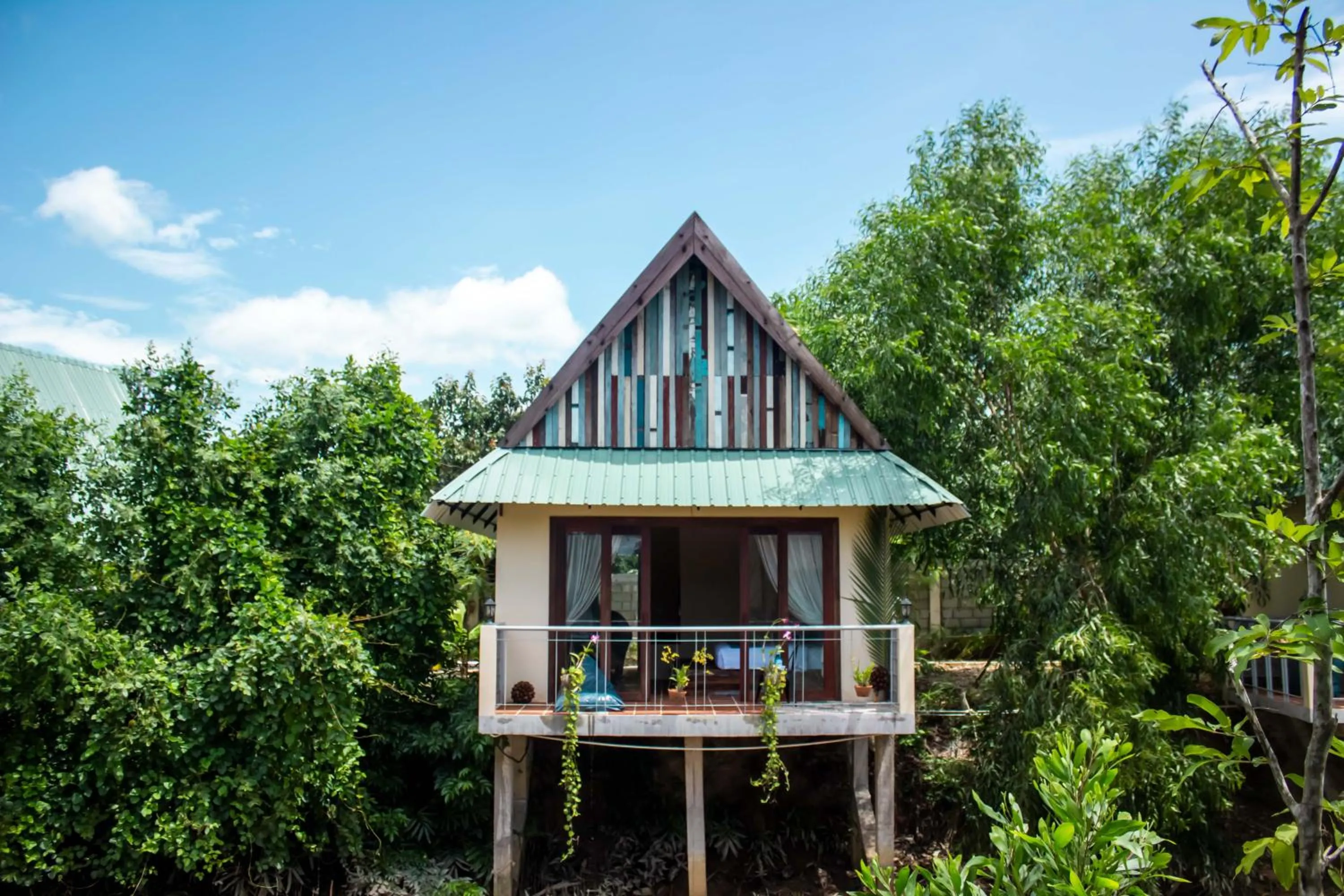 Lake view in Kampot Eco Village
