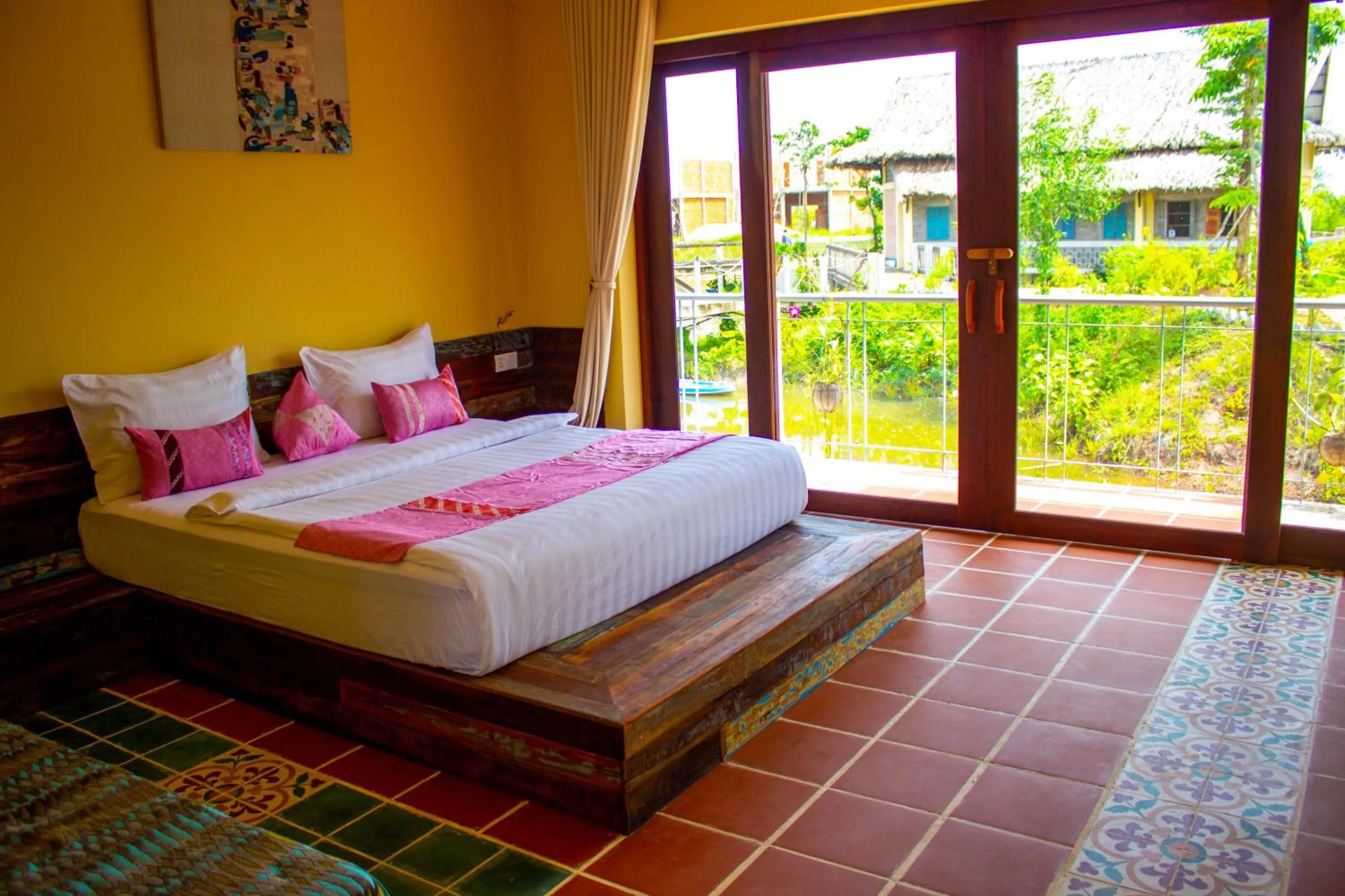 Bedroom in Kampot Eco Village