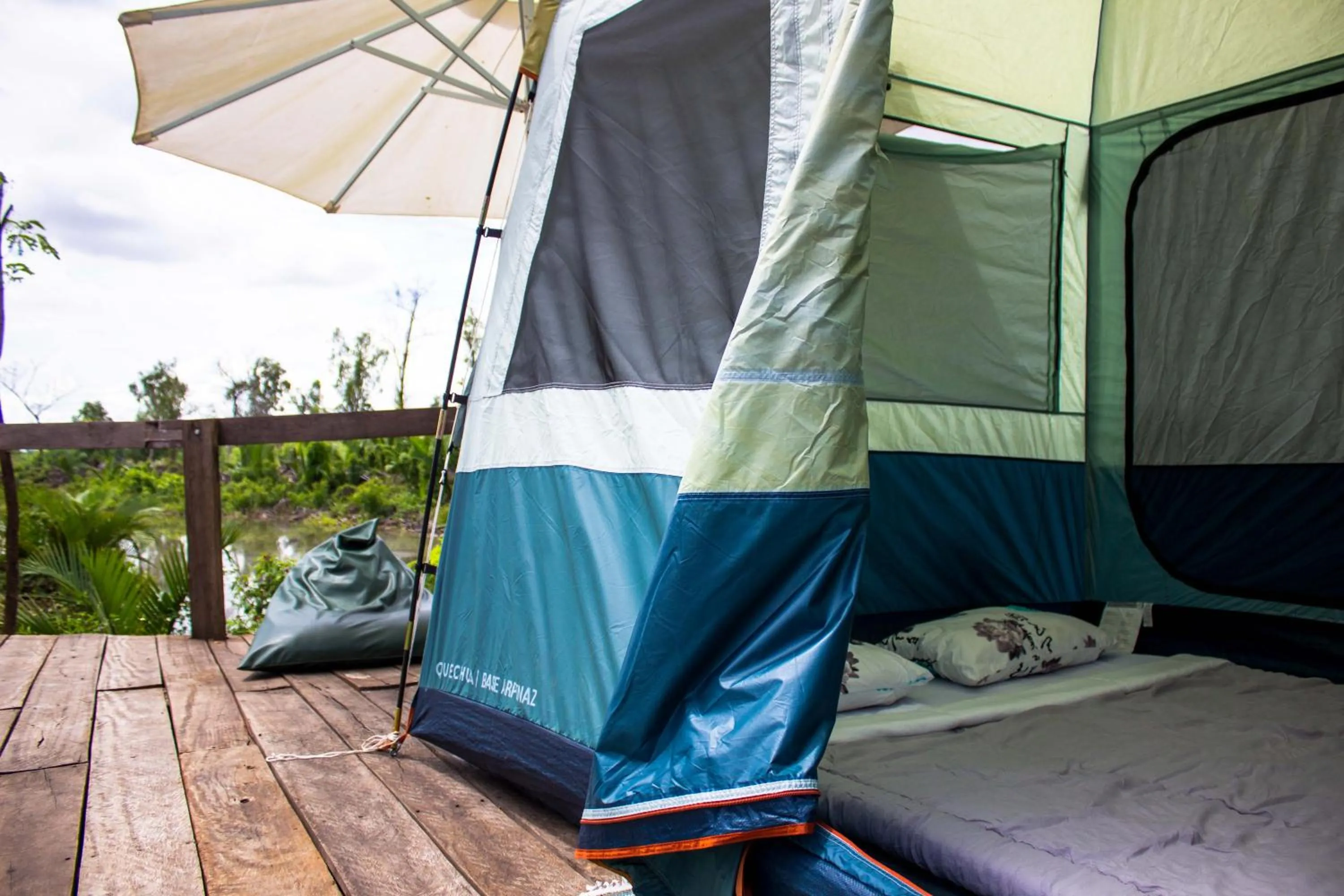 View (from property/room) in Kampot Eco Village