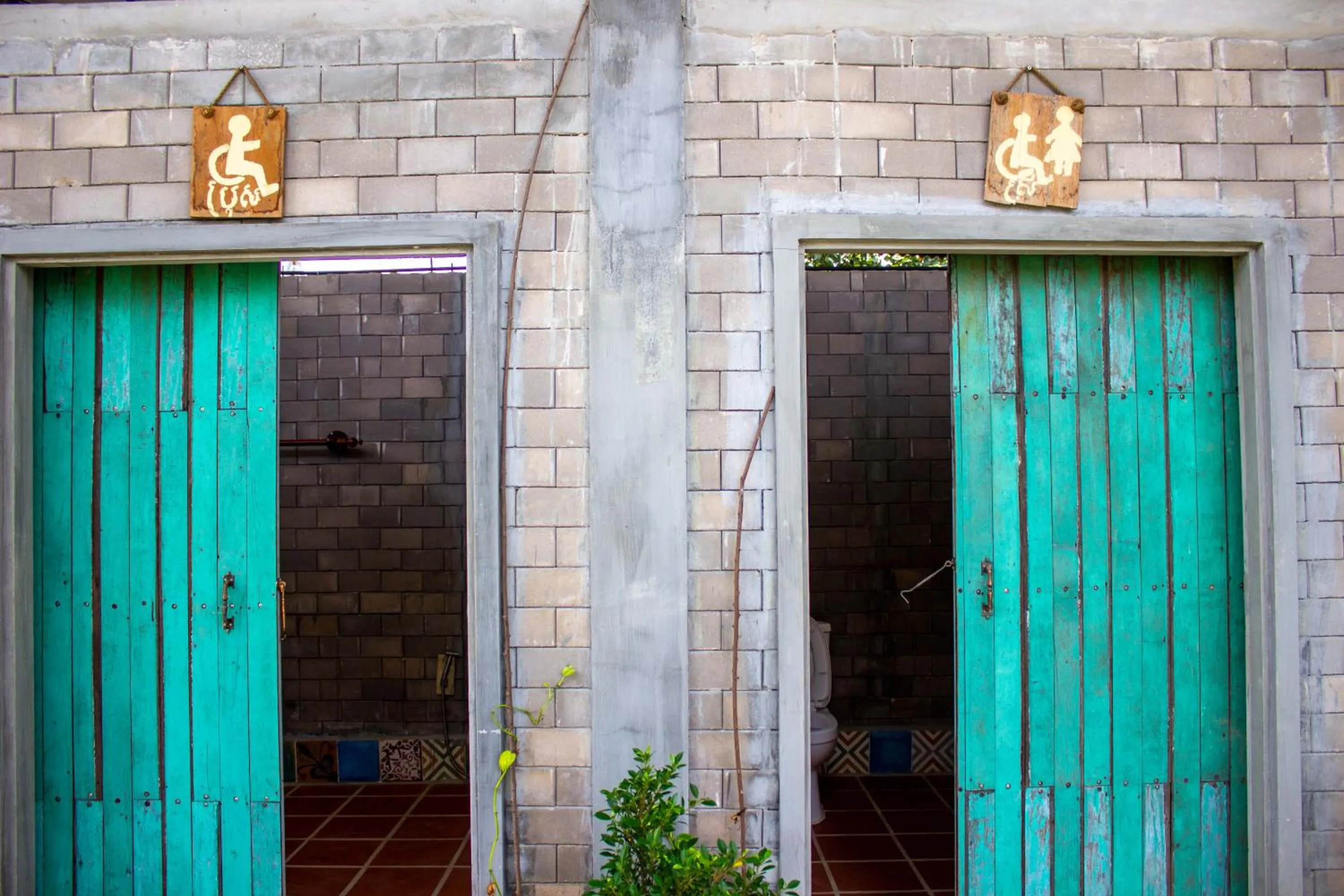 Bathroom in Kampot Eco Village