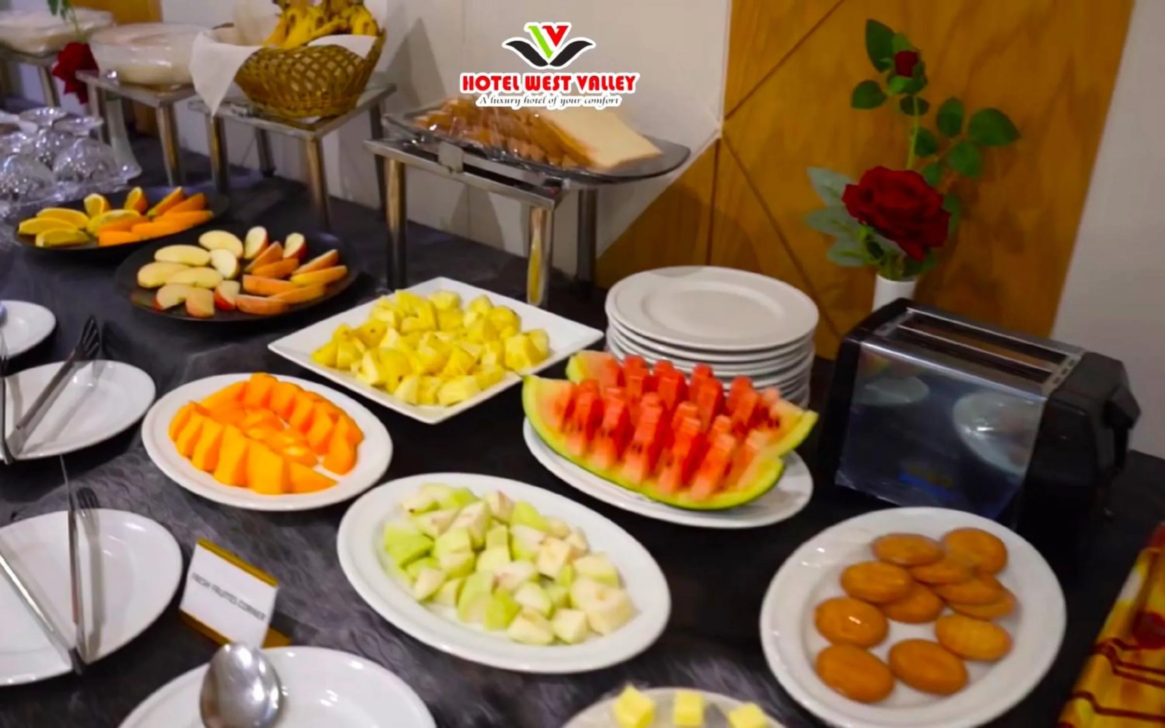 Buffet breakfast in Hotel West Valley - Baridhara