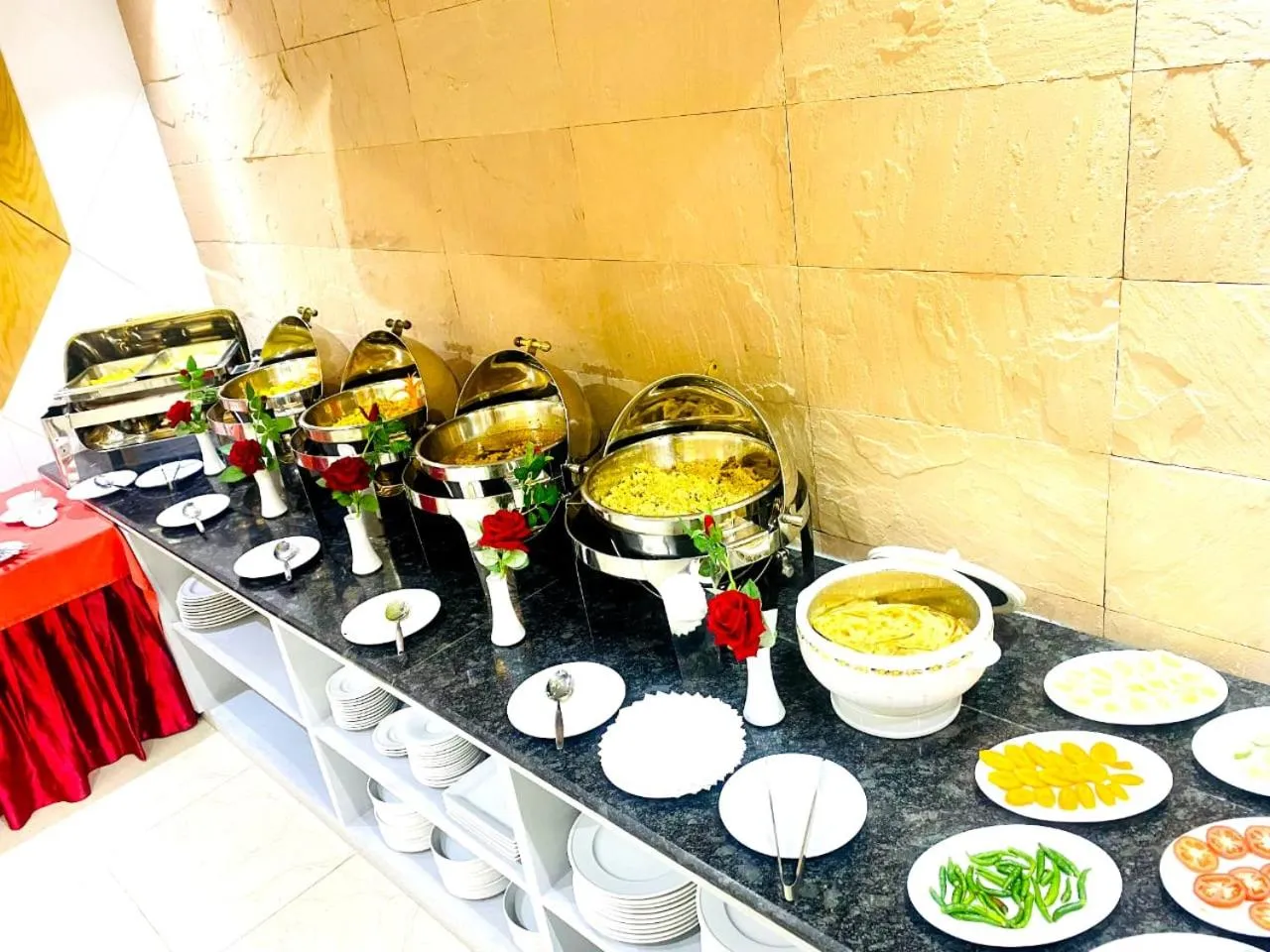 Buffet breakfast in Hotel West Valley - Baridhara