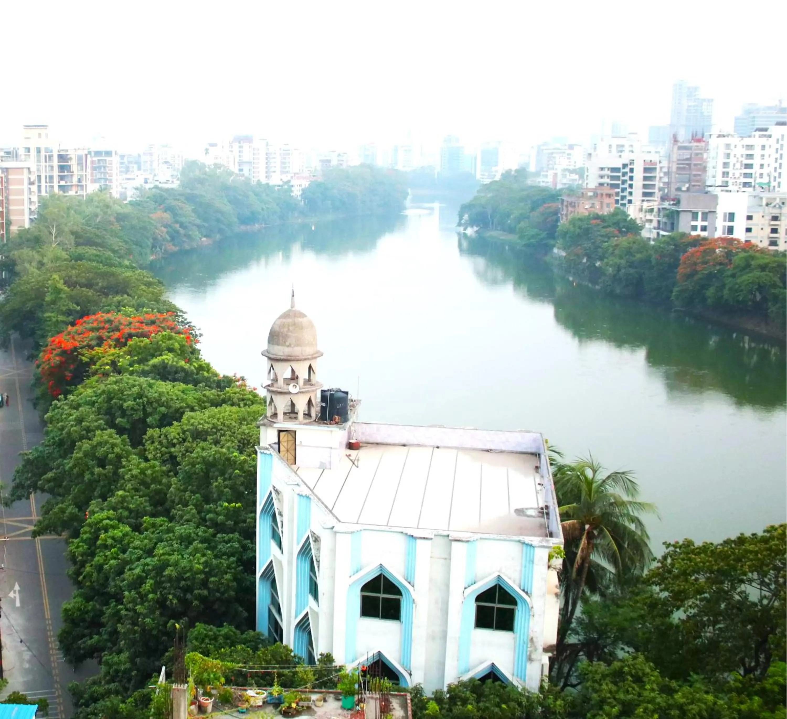 Lake view in Hotel West Valley - Baridhara