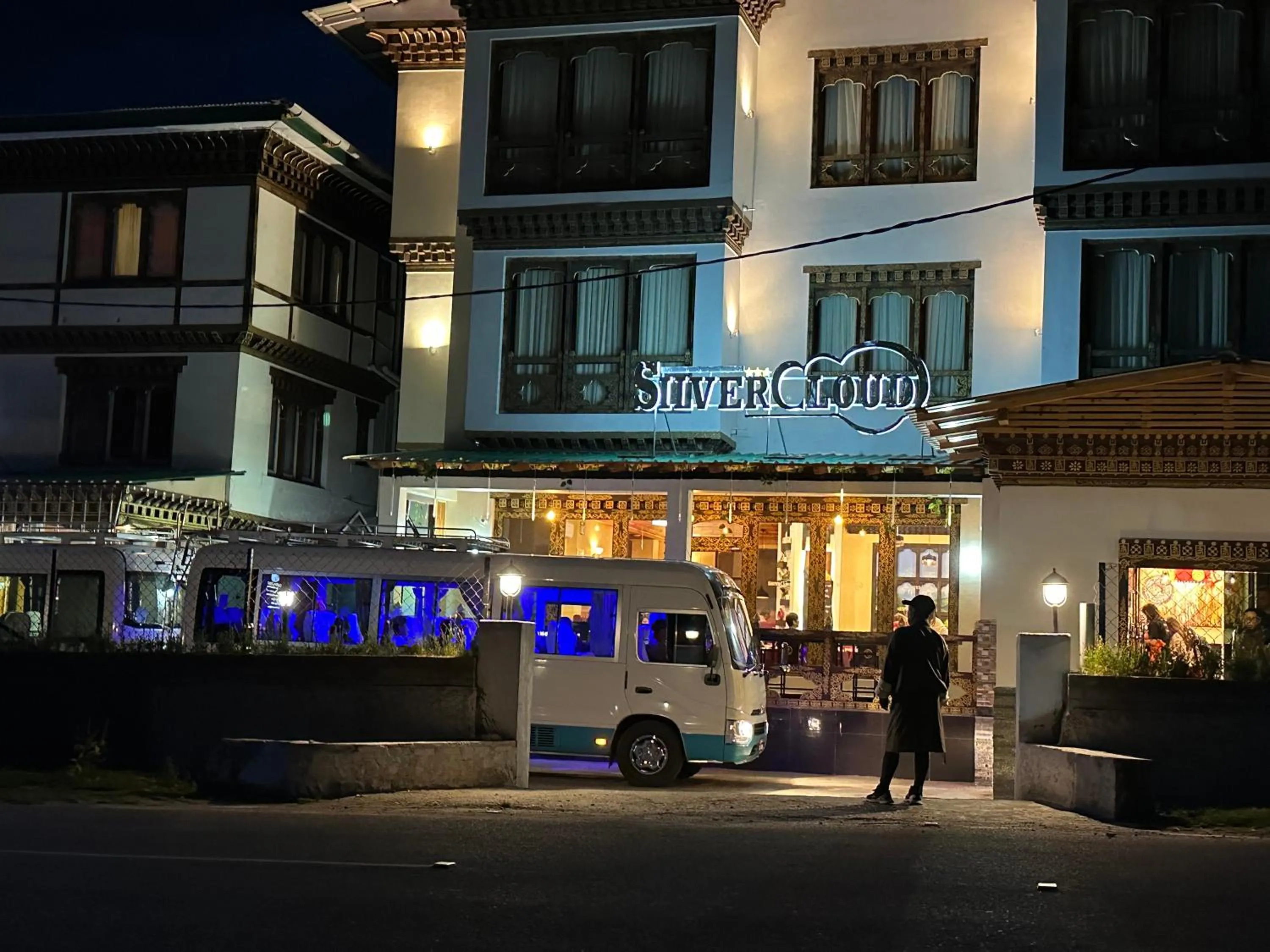 Property building in Silver Cloud Hotel