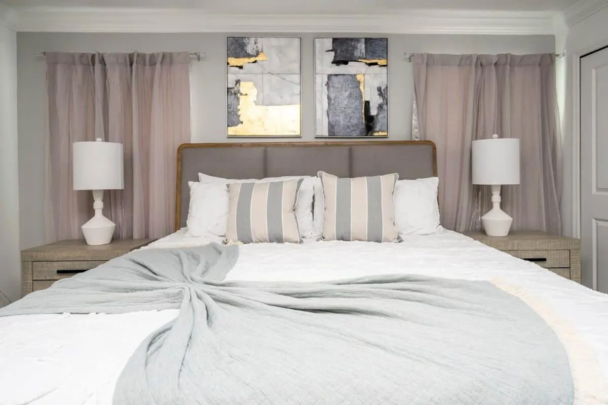 Bed in Marvelous 4Bd with Pool at Storey Lake Resort 2601