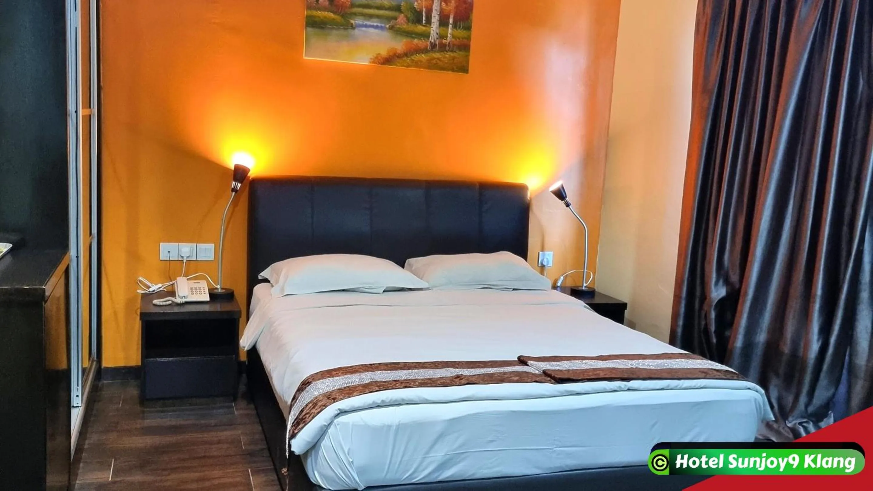 Bed in Hotel Sunjoy9 Klang