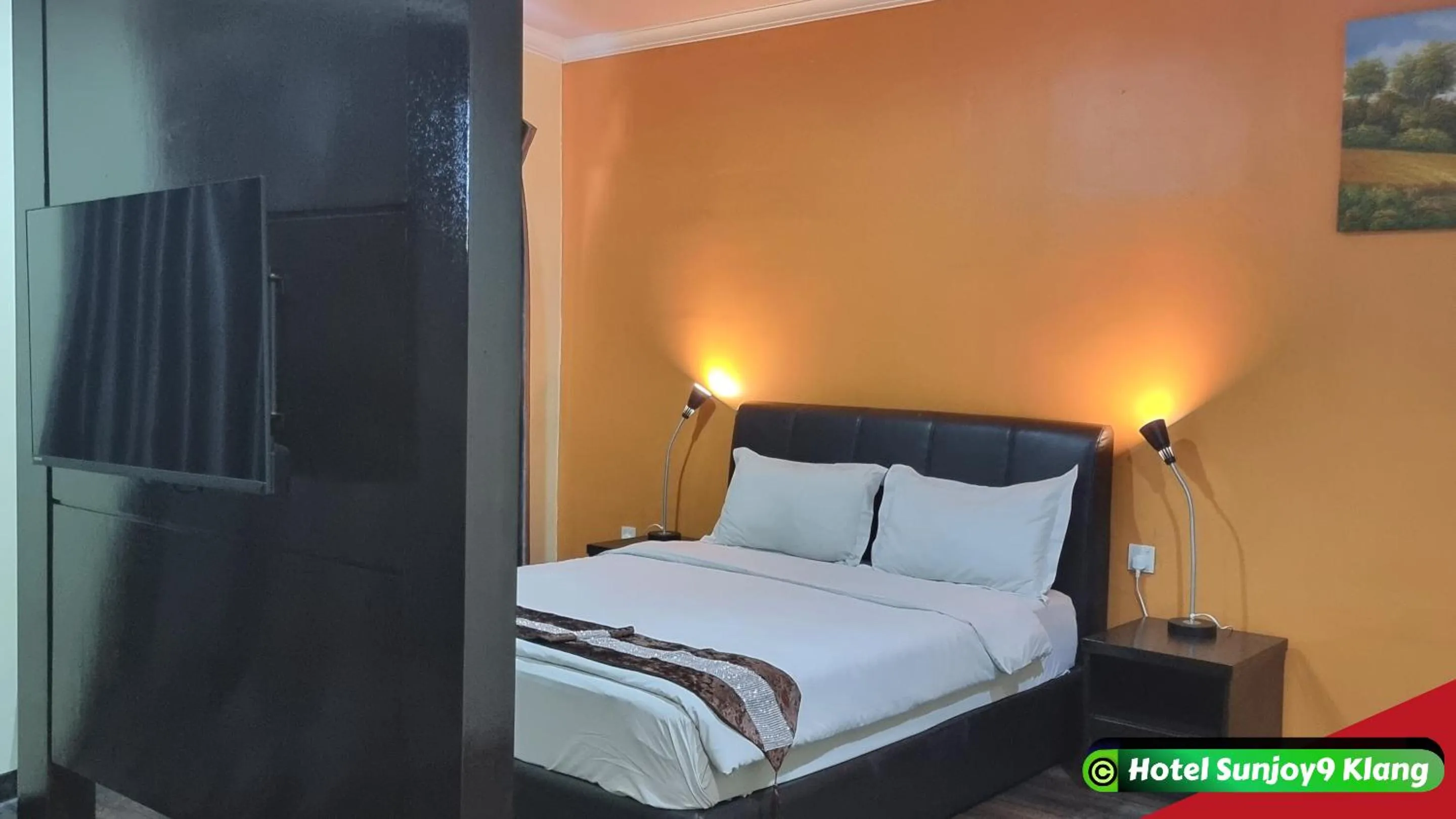 Bed in Hotel Sunjoy9 Klang
