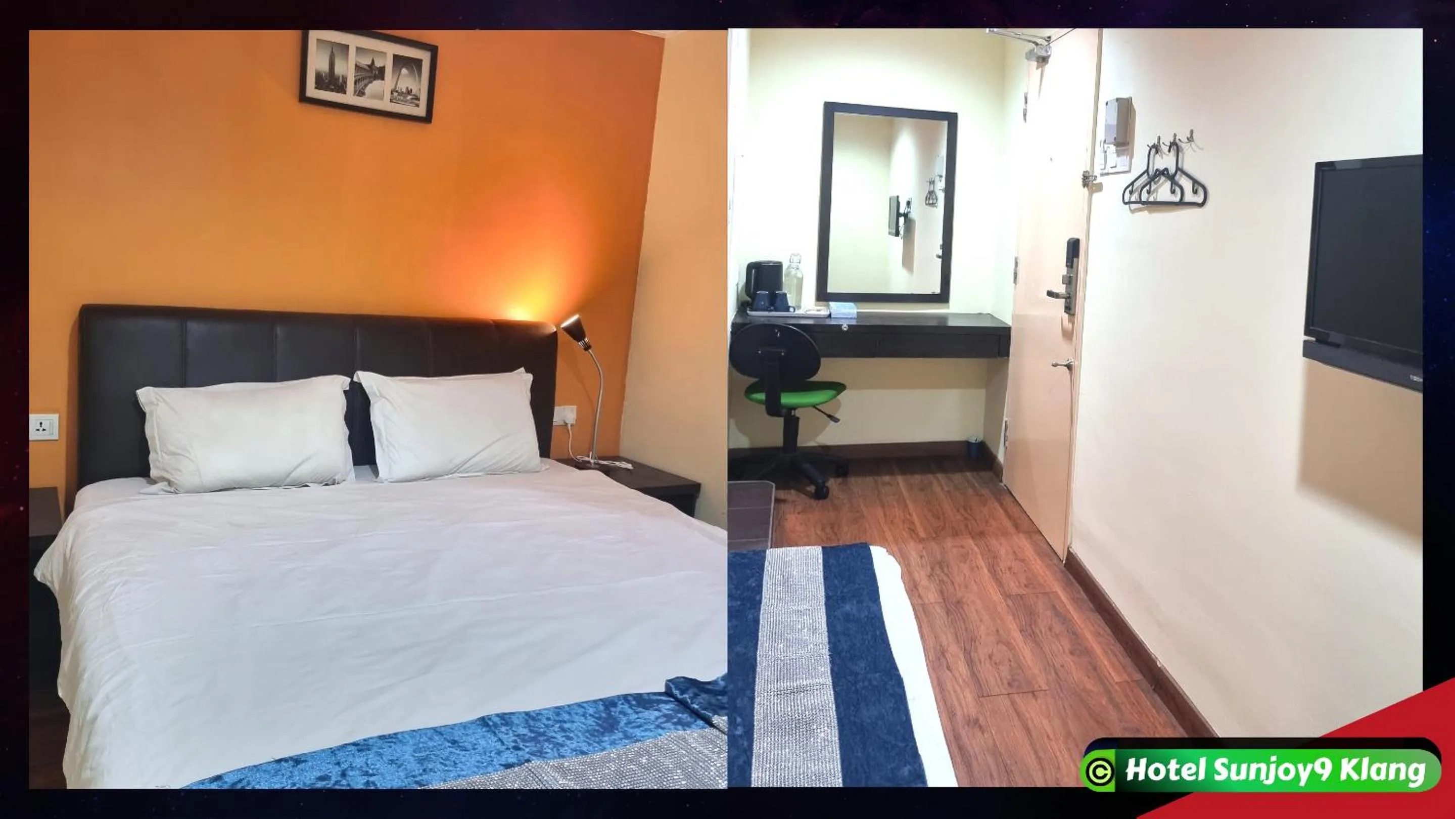 Bed in Hotel Sunjoy9 Klang