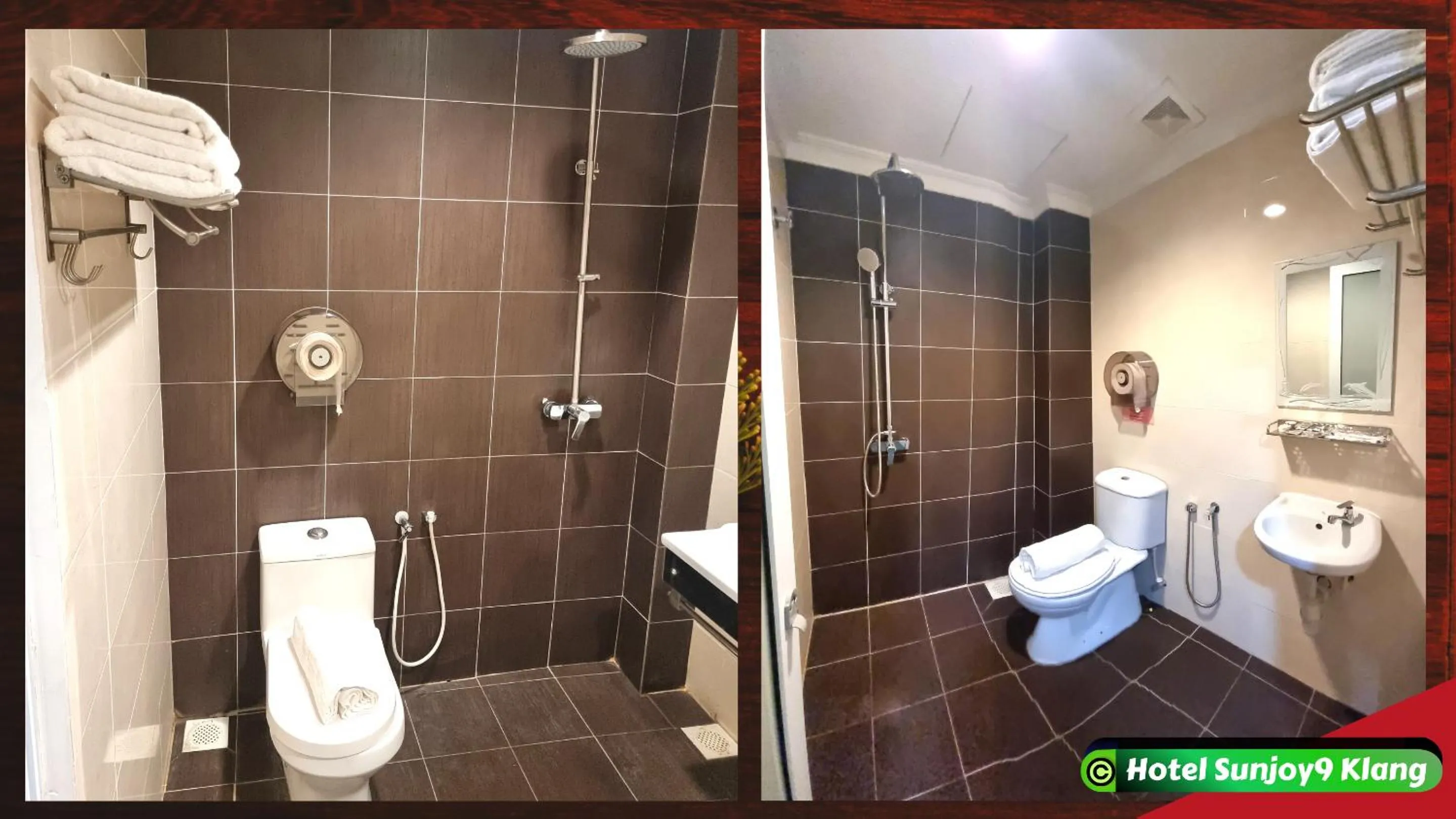 Shower in Hotel Sunjoy9 Klang