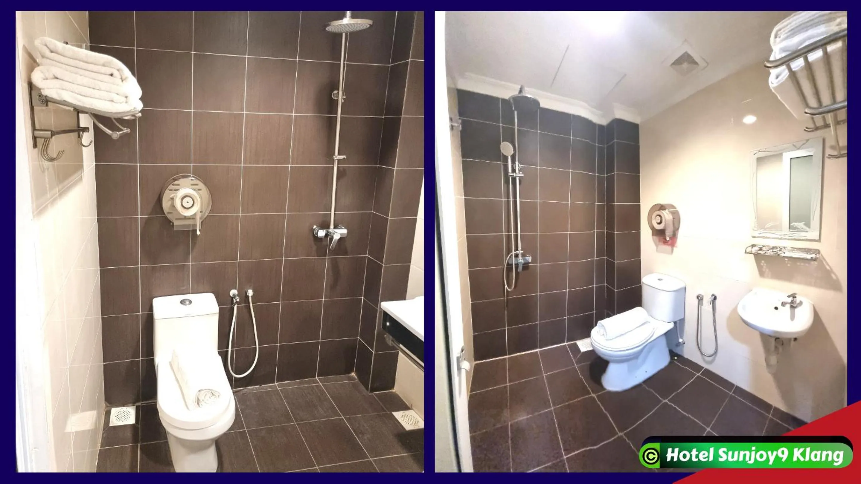 Shower in Hotel Sunjoy9 Klang