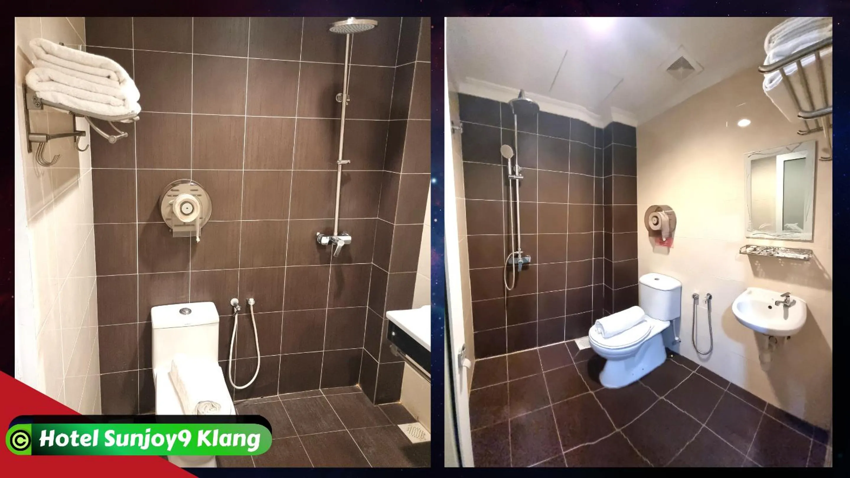 Shower in Hotel Sunjoy9 Klang
