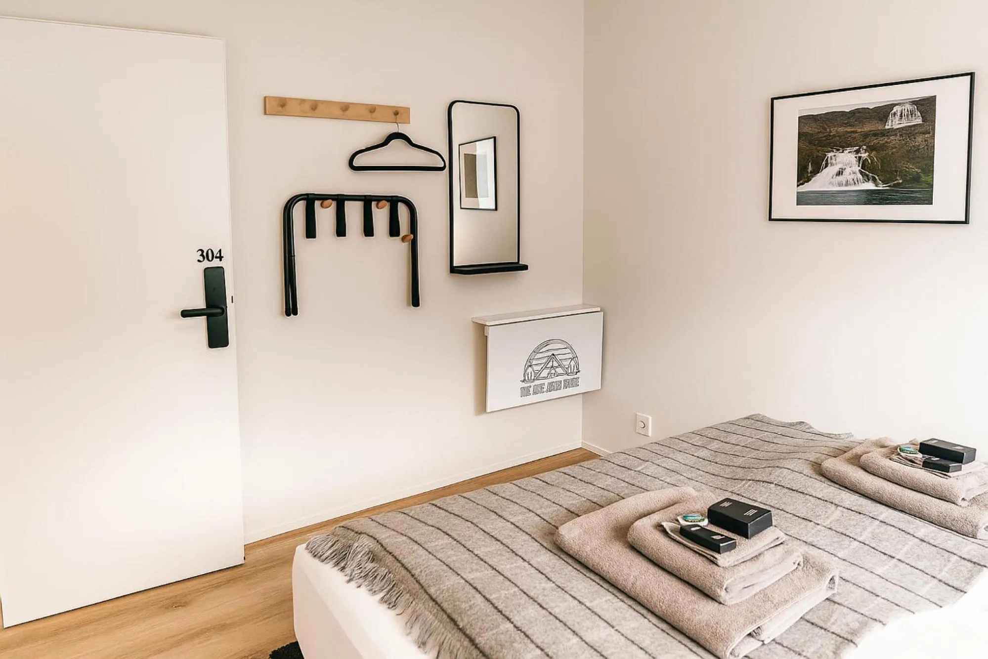 Bed in The Ísafjörður Inn by Ourhotels