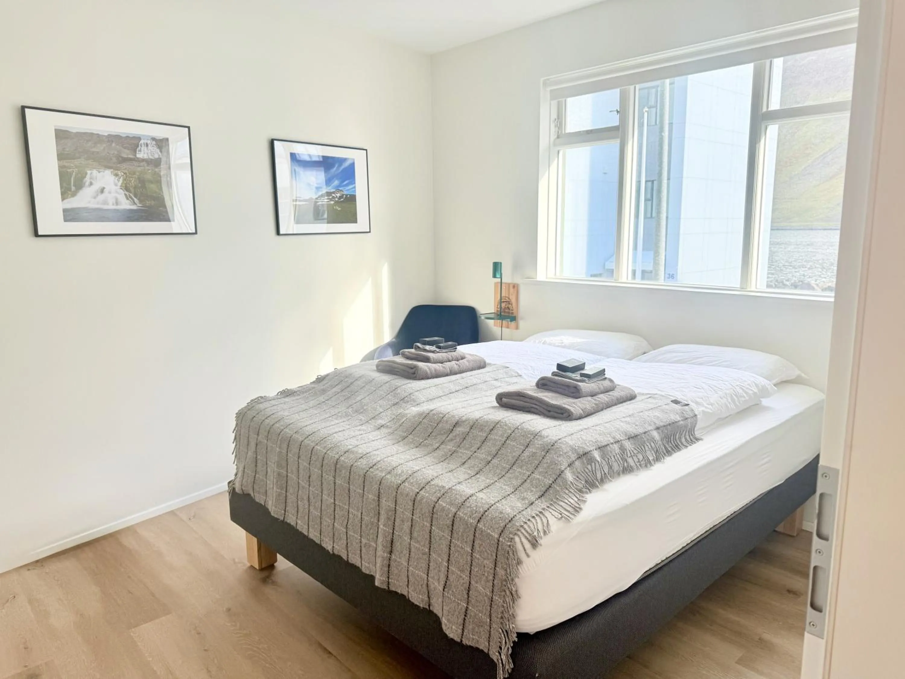 Bed in The Ísafjörður Inn by Ourhotels