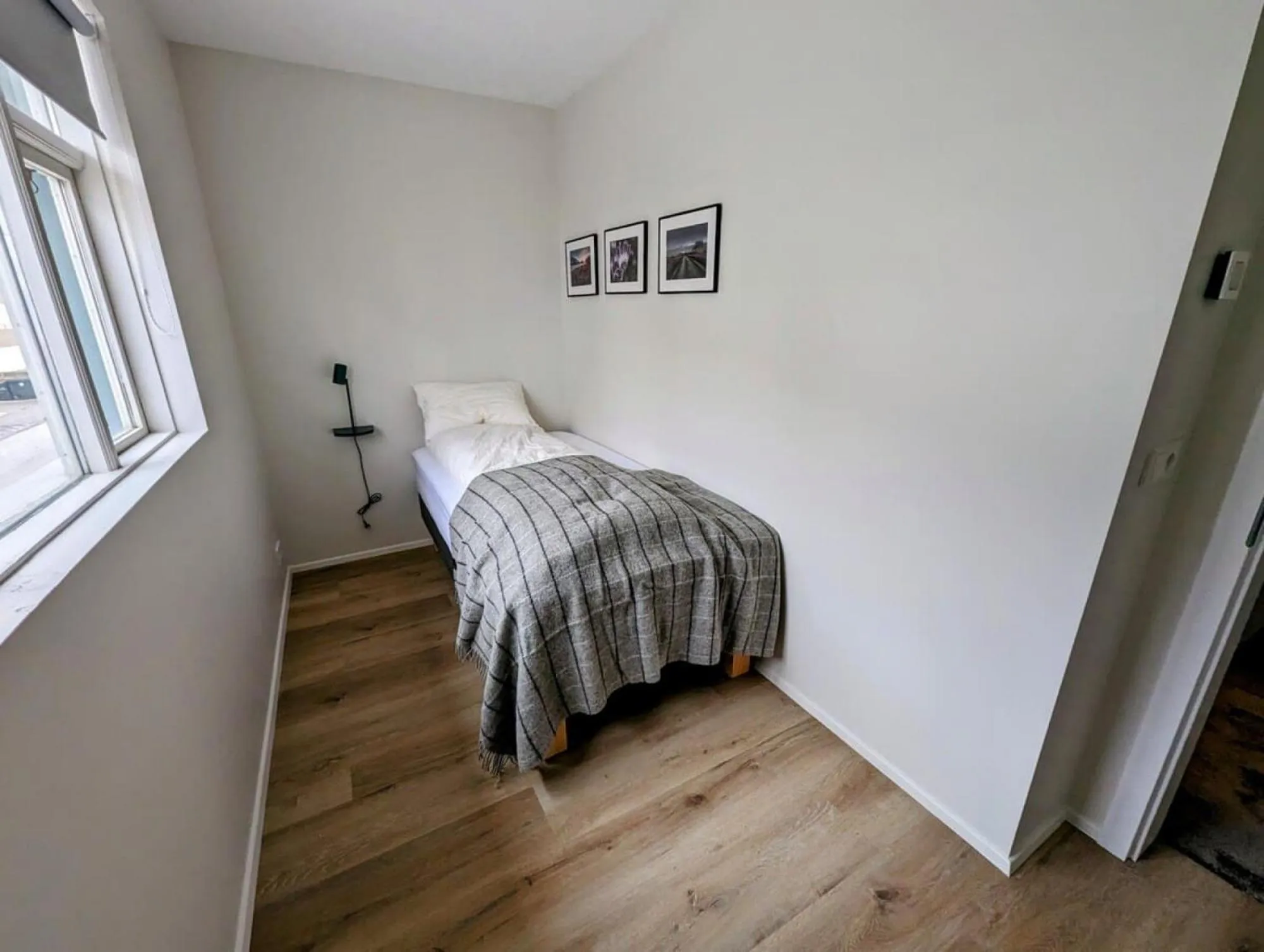 Bed in The Ísafjörður Inn by Ourhotels