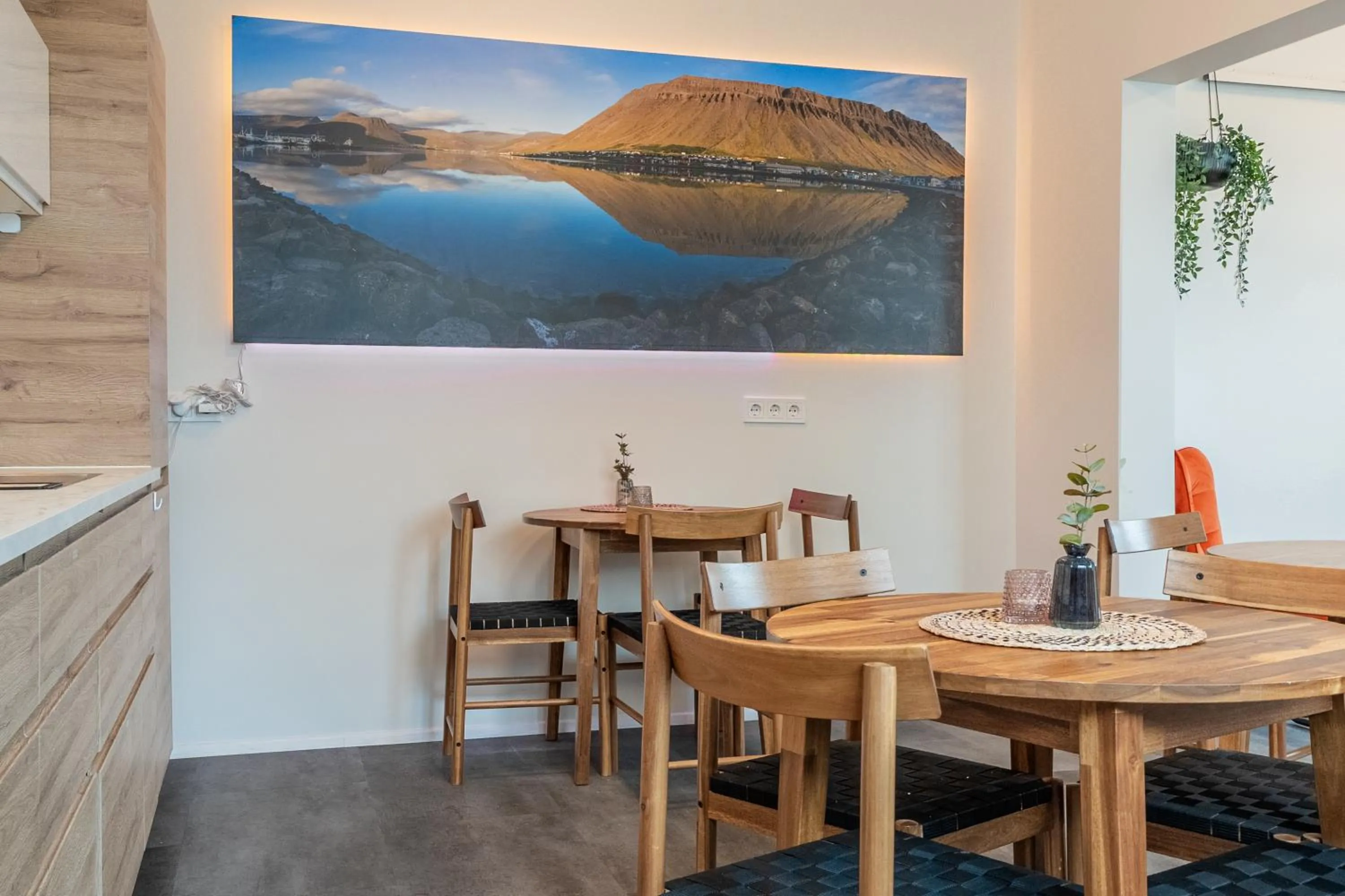 kitchen in The Ísafjörður Inn by Ourhotels