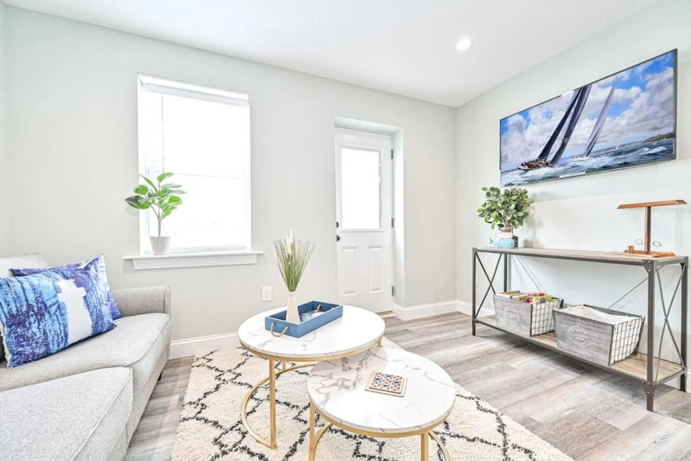 Living room in 318 E Youngs Ave Unit 5 Salty Shore Oasis Spectacular Retreat