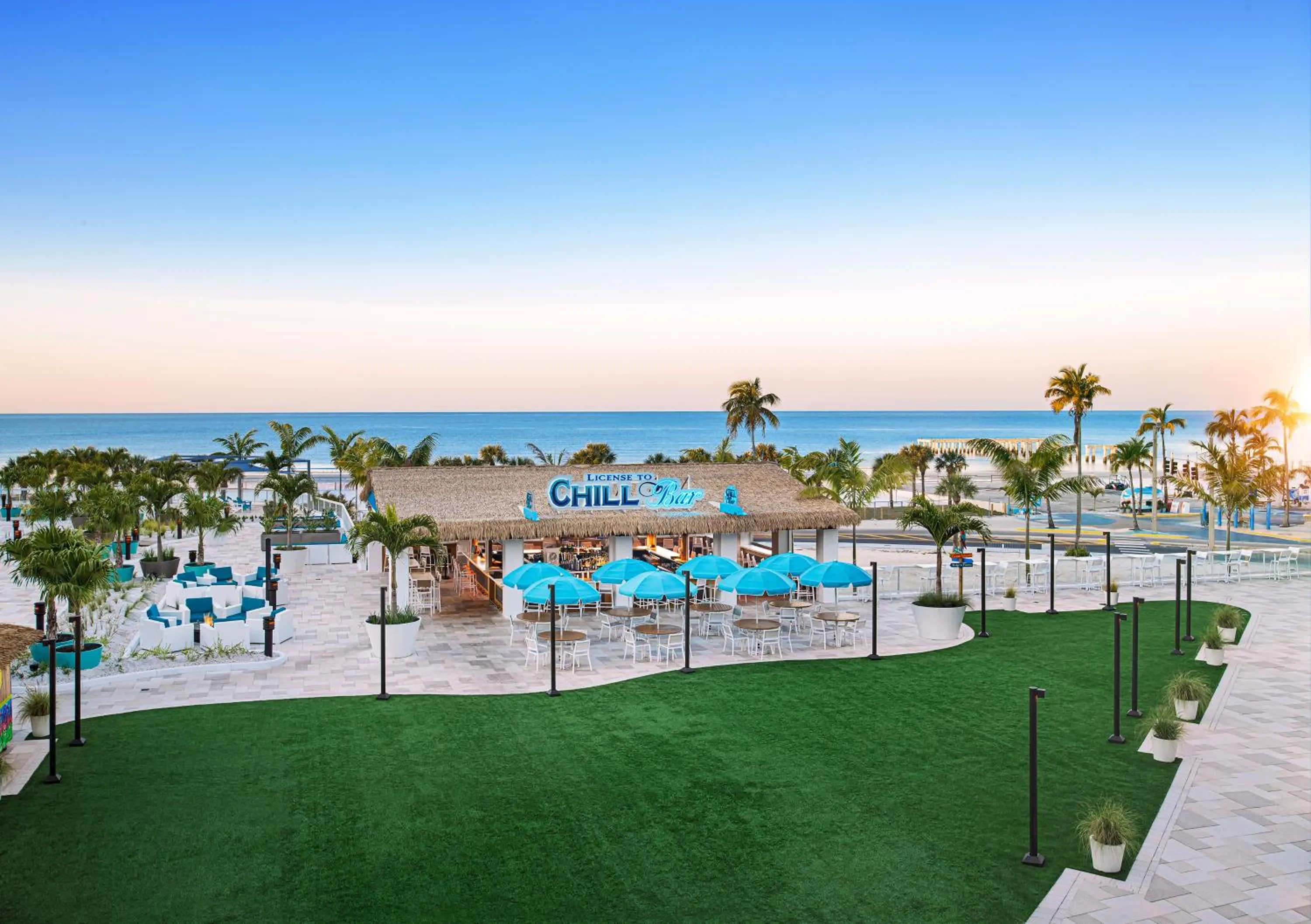 Patio in Margaritaville Beach Resort Ft Myers Beach