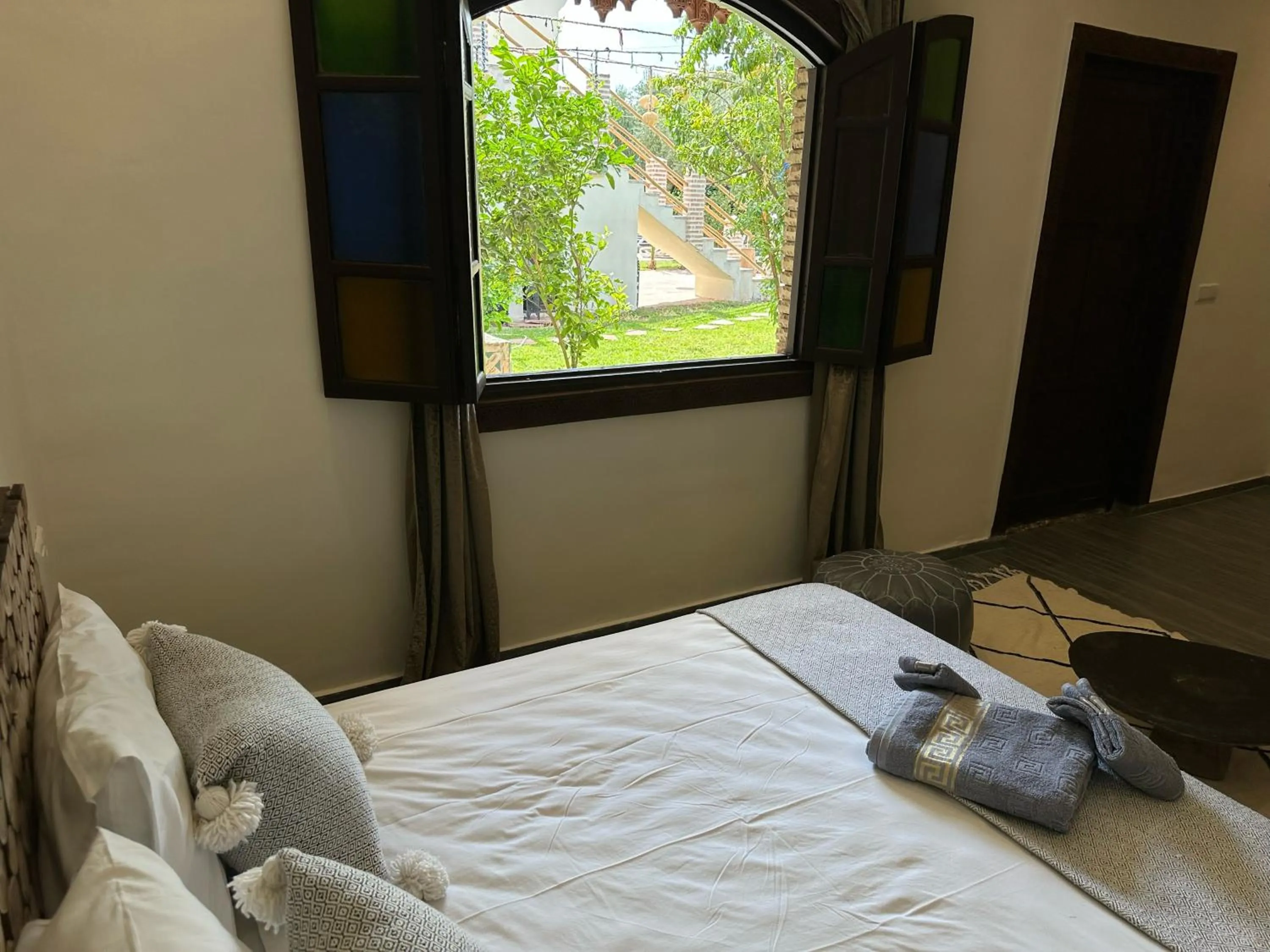 Bed in Oasis Merasi Marrakech