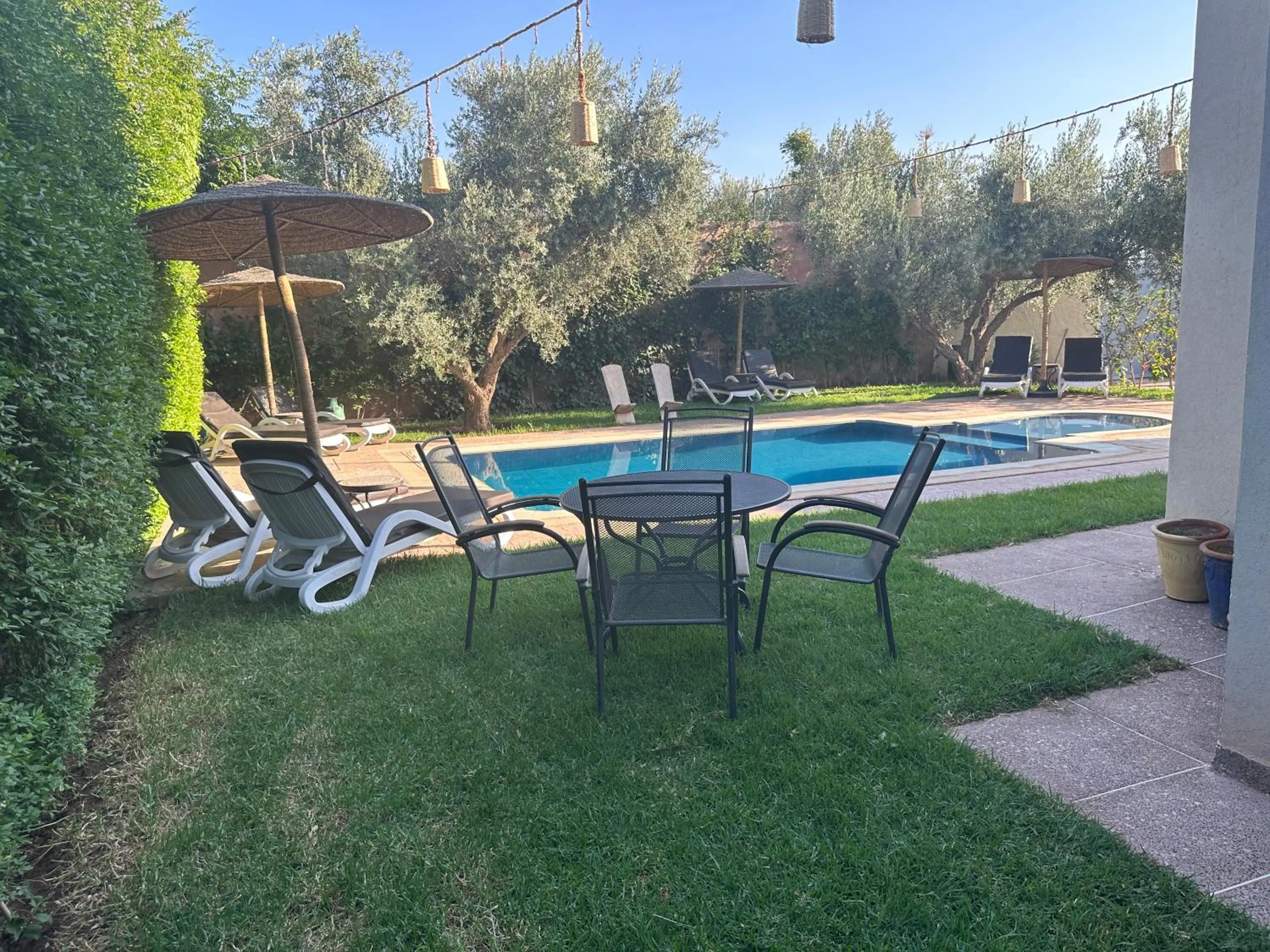 Garden in Oasis Merasi Marrakech