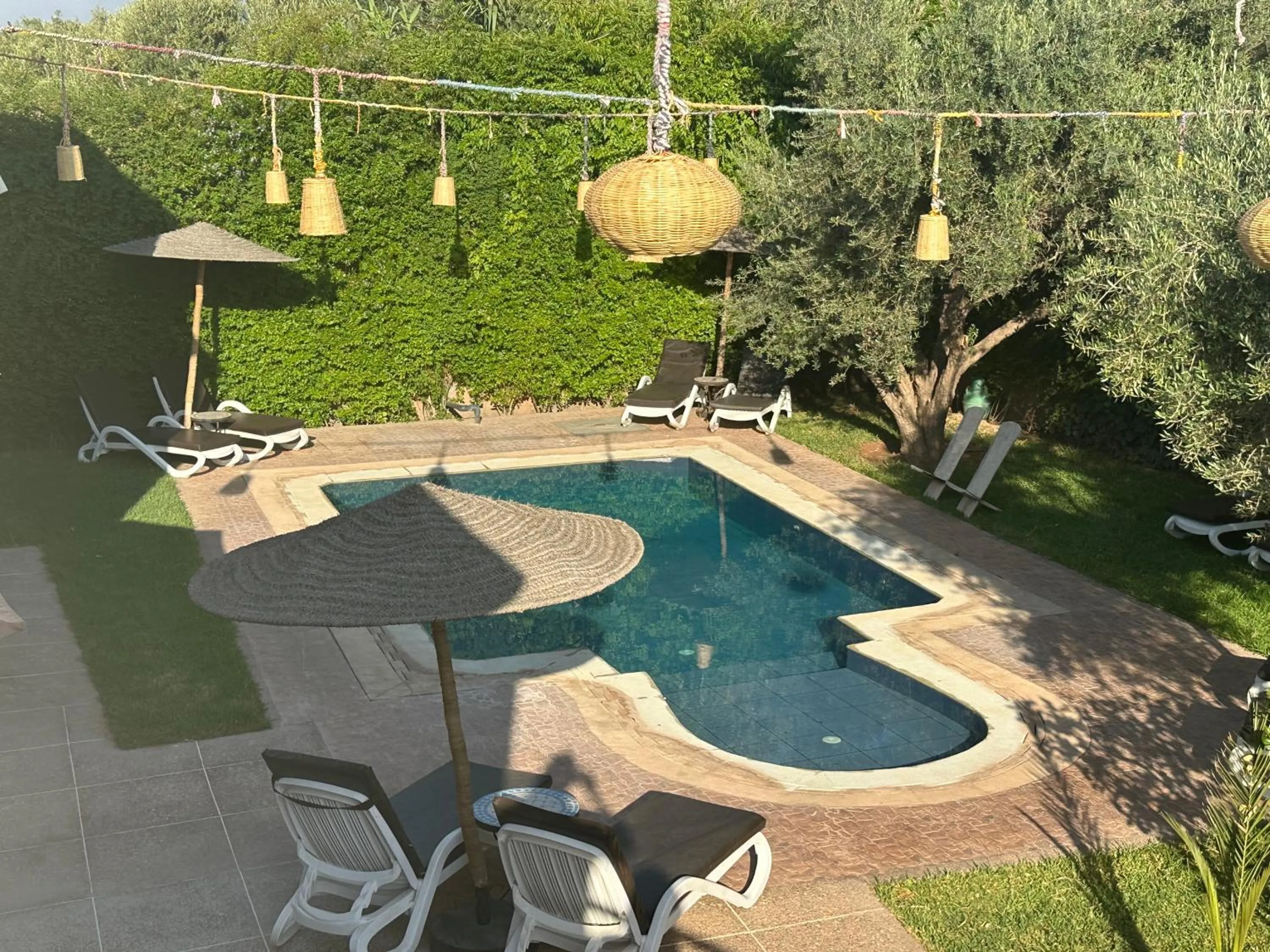 Patio in Oasis Merasi Marrakech