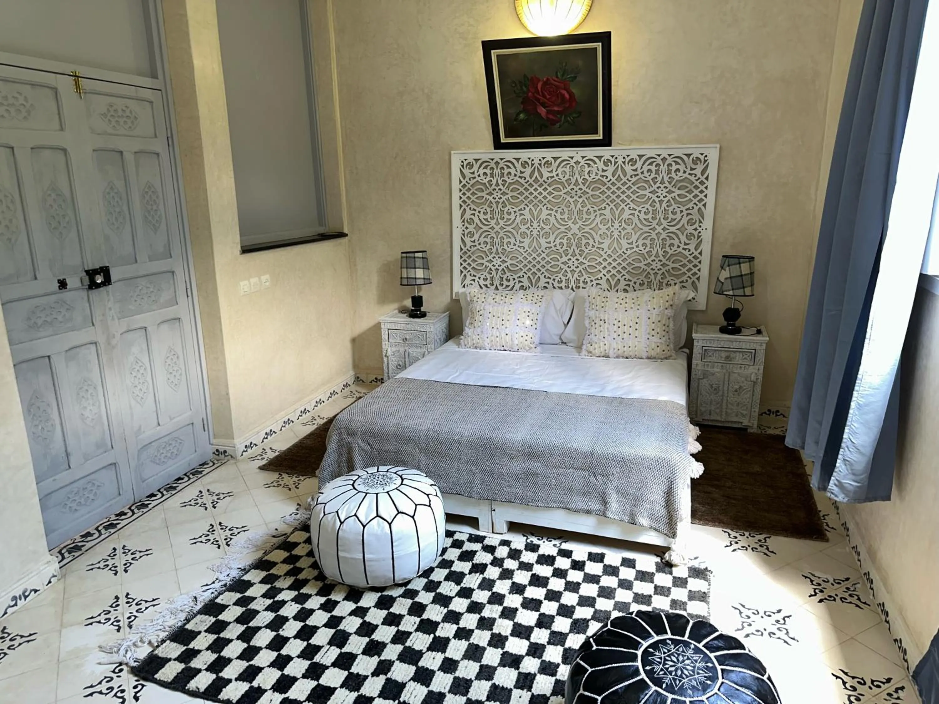 Bed in Oasis Merasi Marrakech