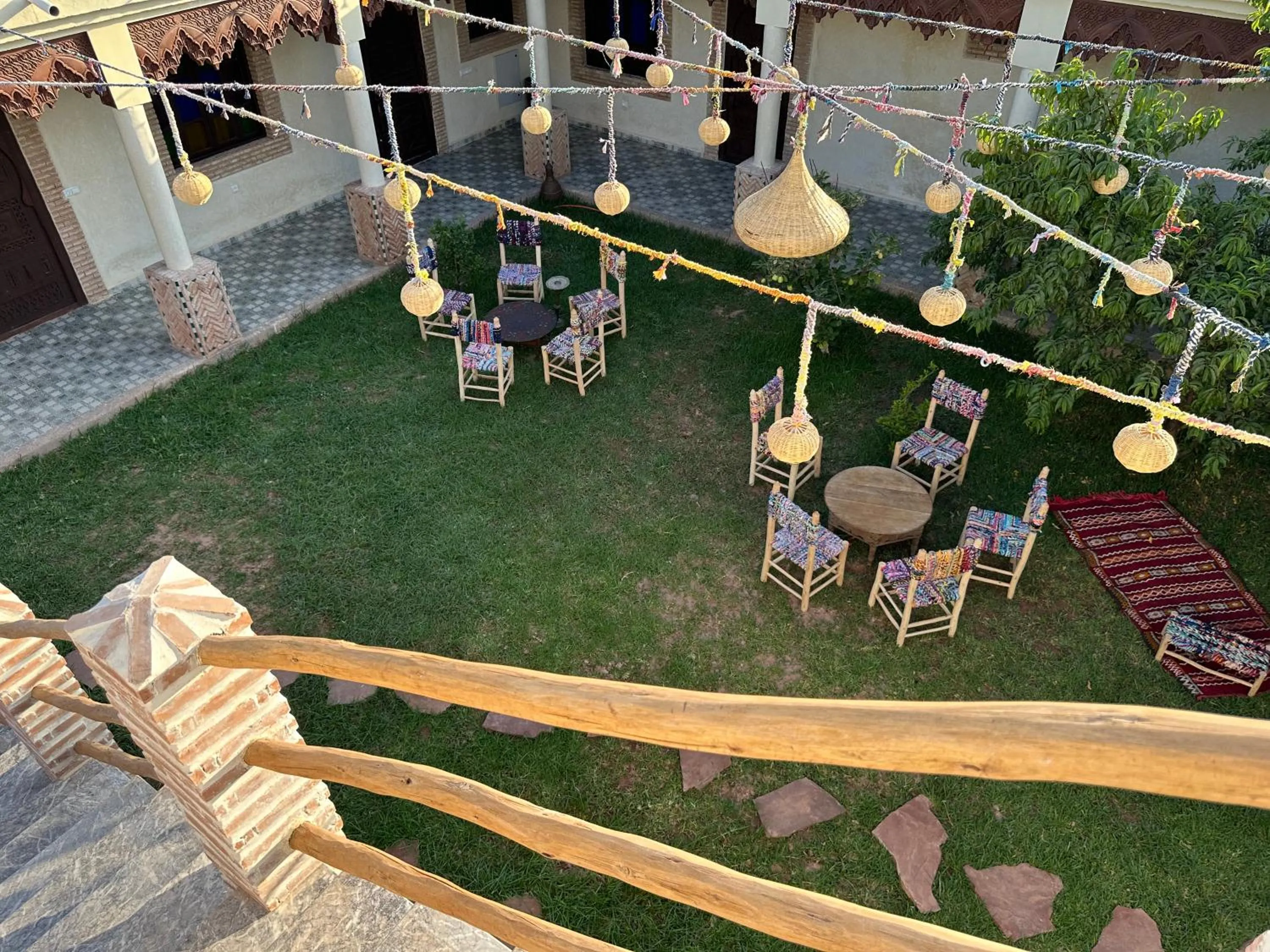 Patio in Oasis Merasi Marrakech