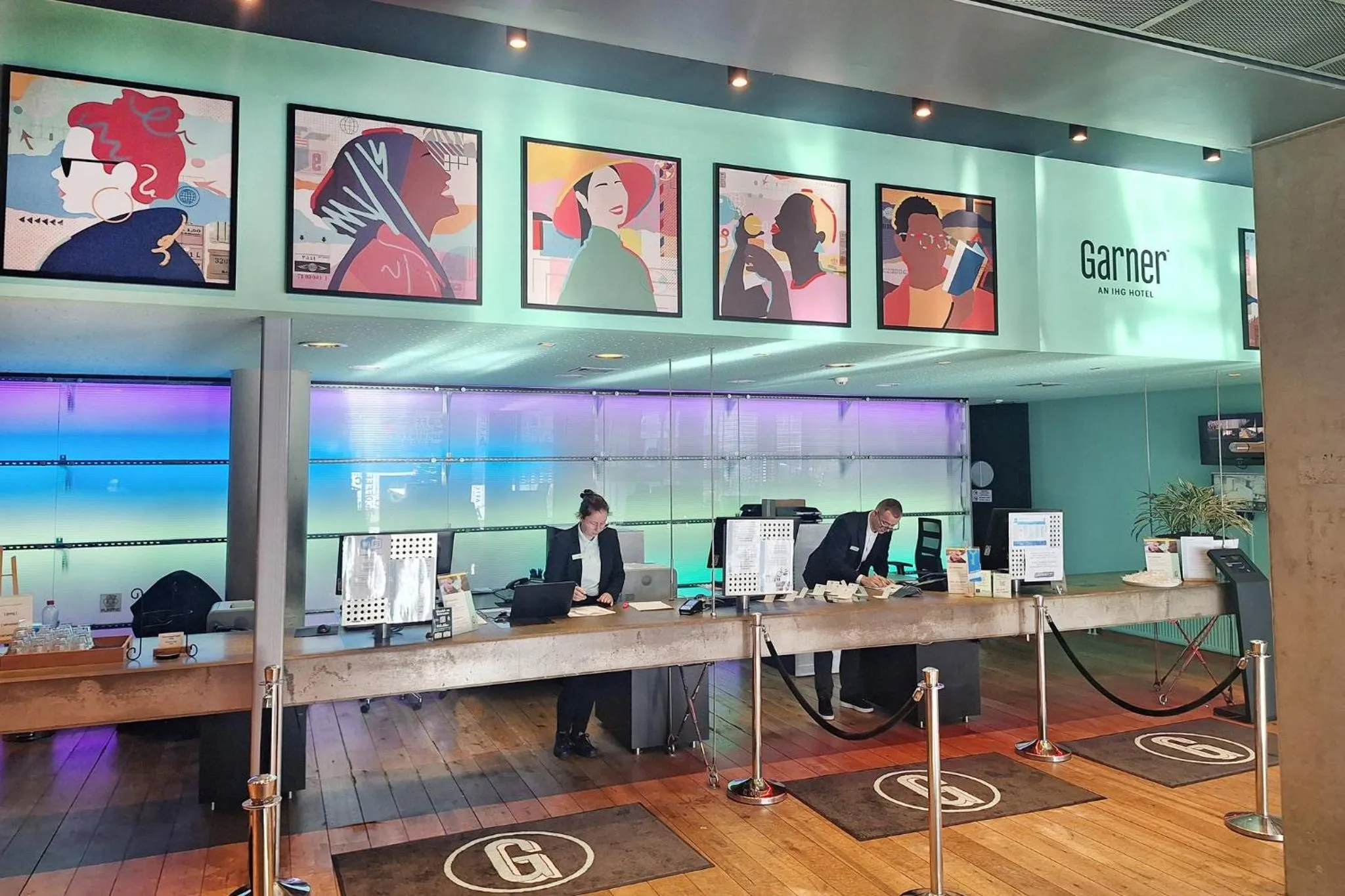 Lobby or reception in Garner Hotel Maastricht by IHG