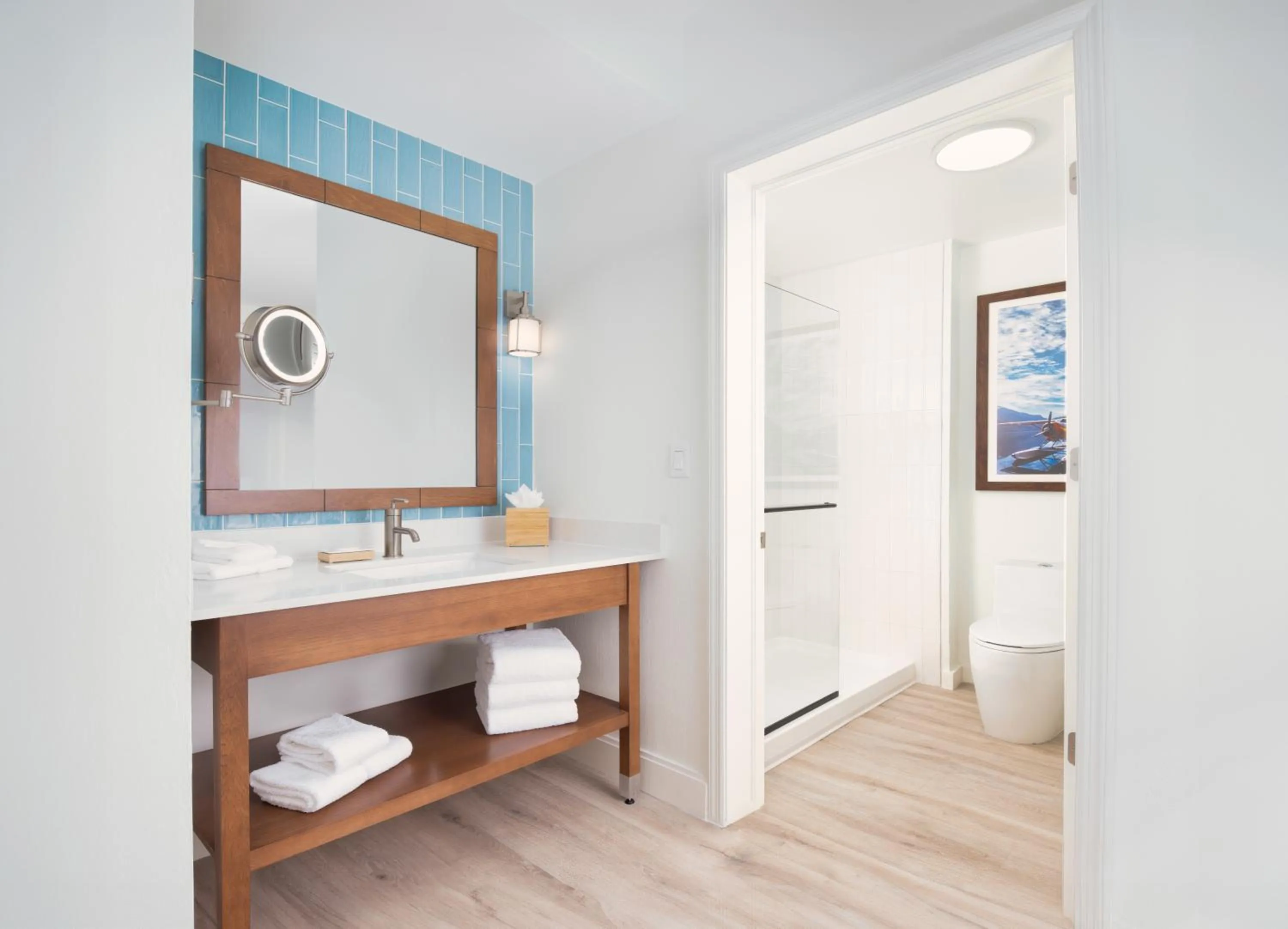 Bathroom in Compass by Margaritaville Hotel Naples