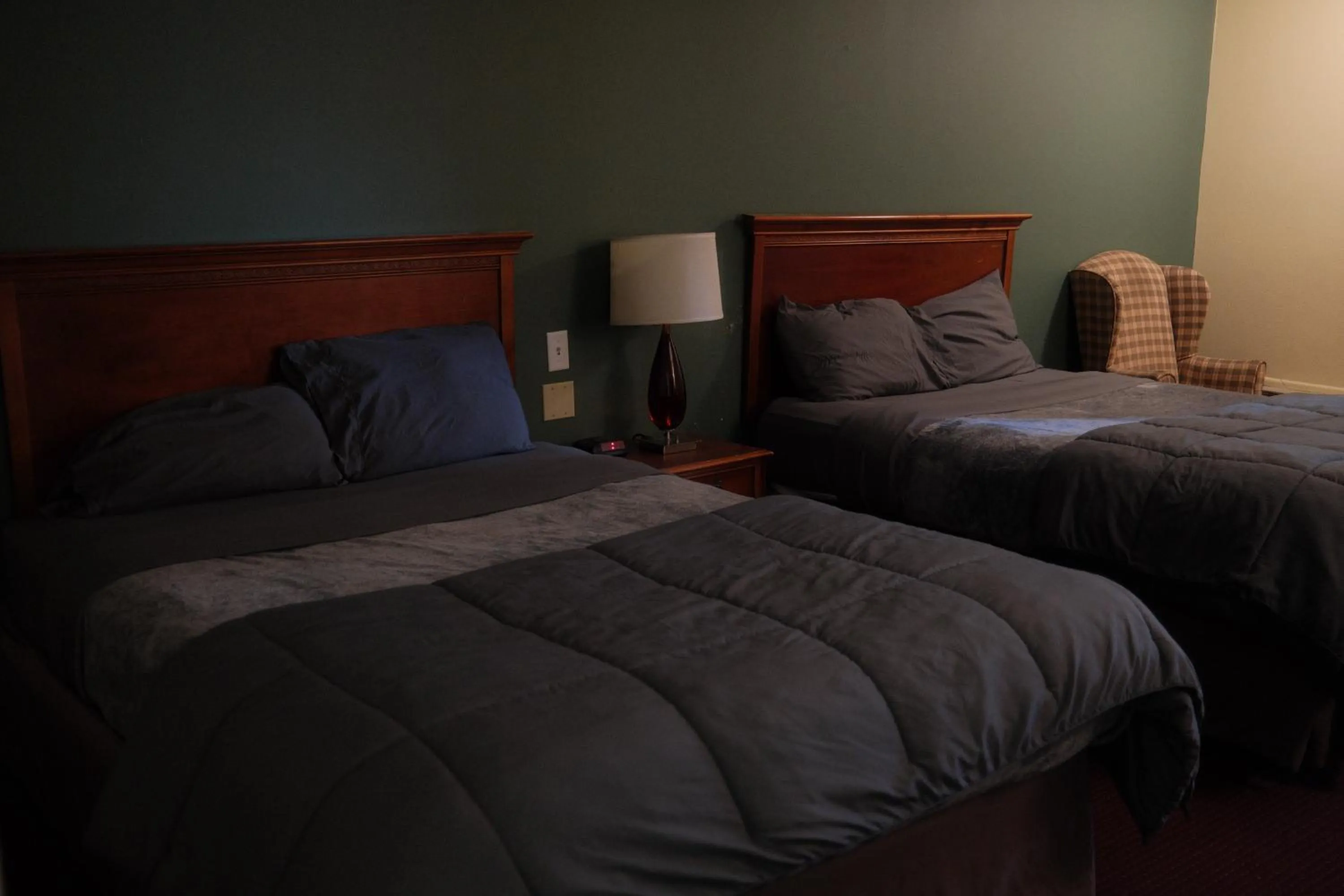 Bed in The Sage Hotel