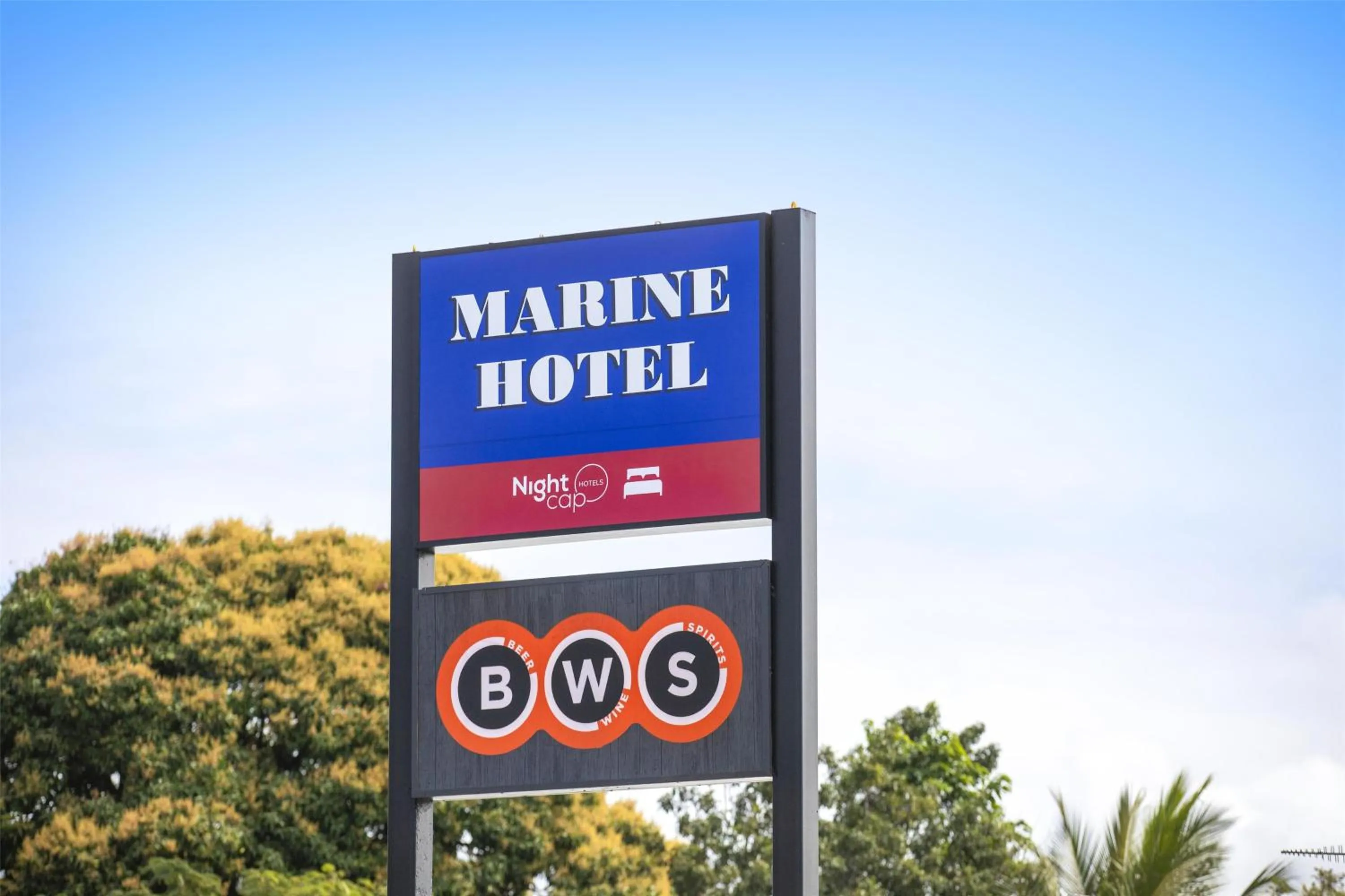 Property building in Nightcap at Marine Hotel Cardwell