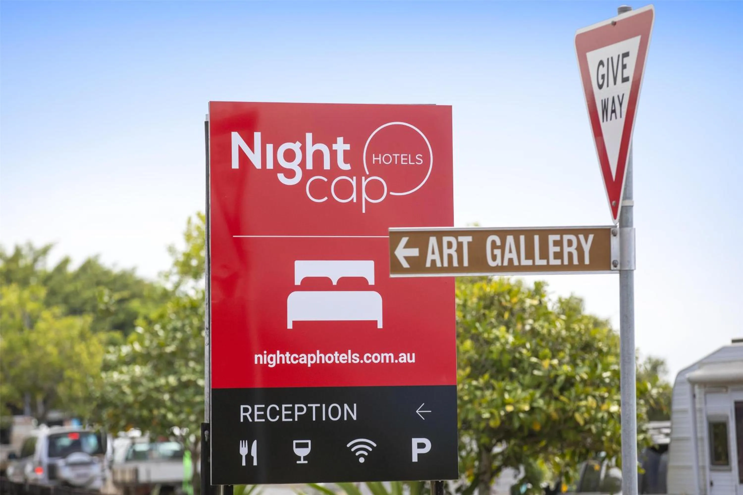 Property building in Nightcap at Marine Hotel Cardwell