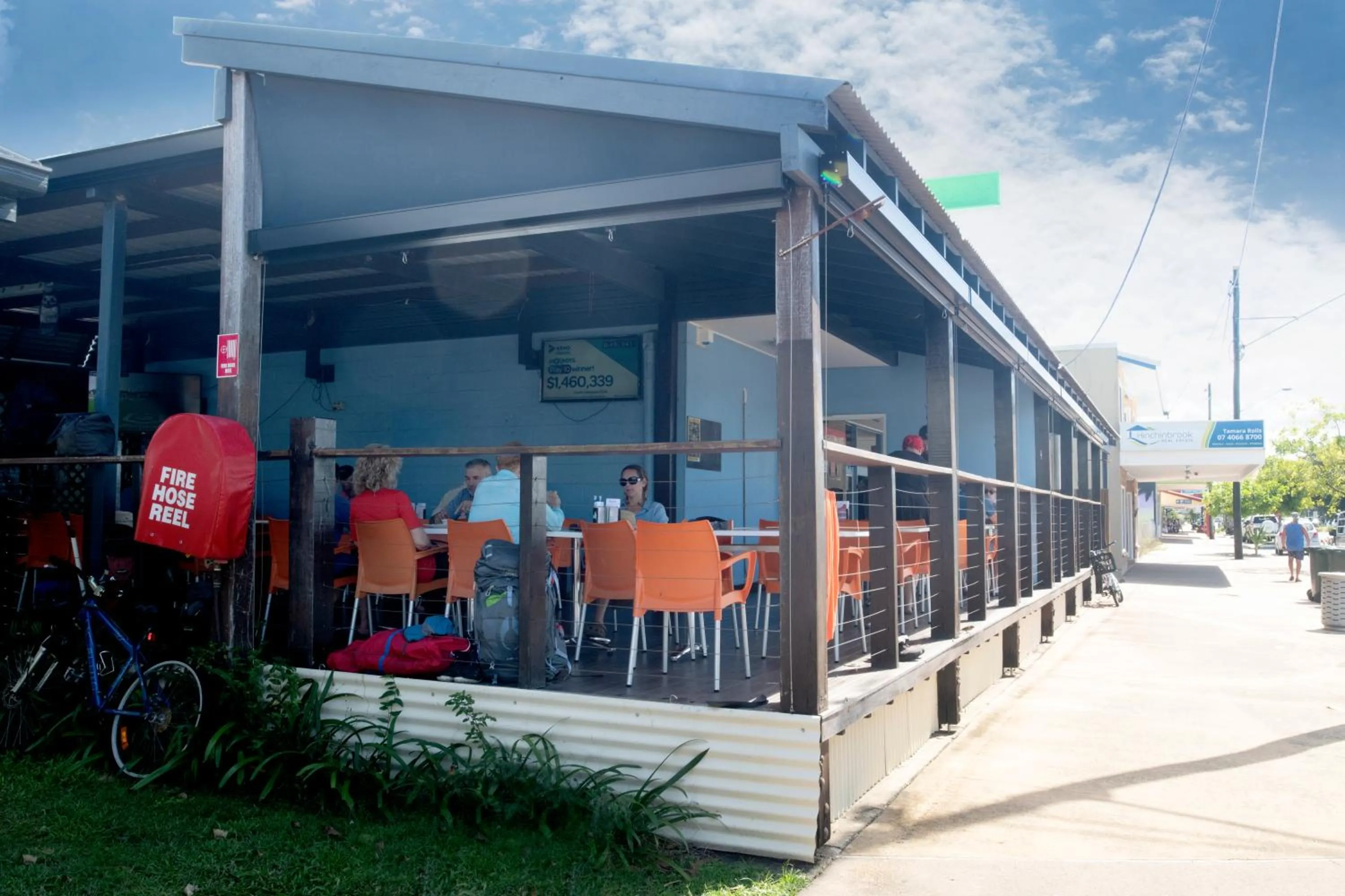 Property building in Nightcap at Marine Hotel Cardwell