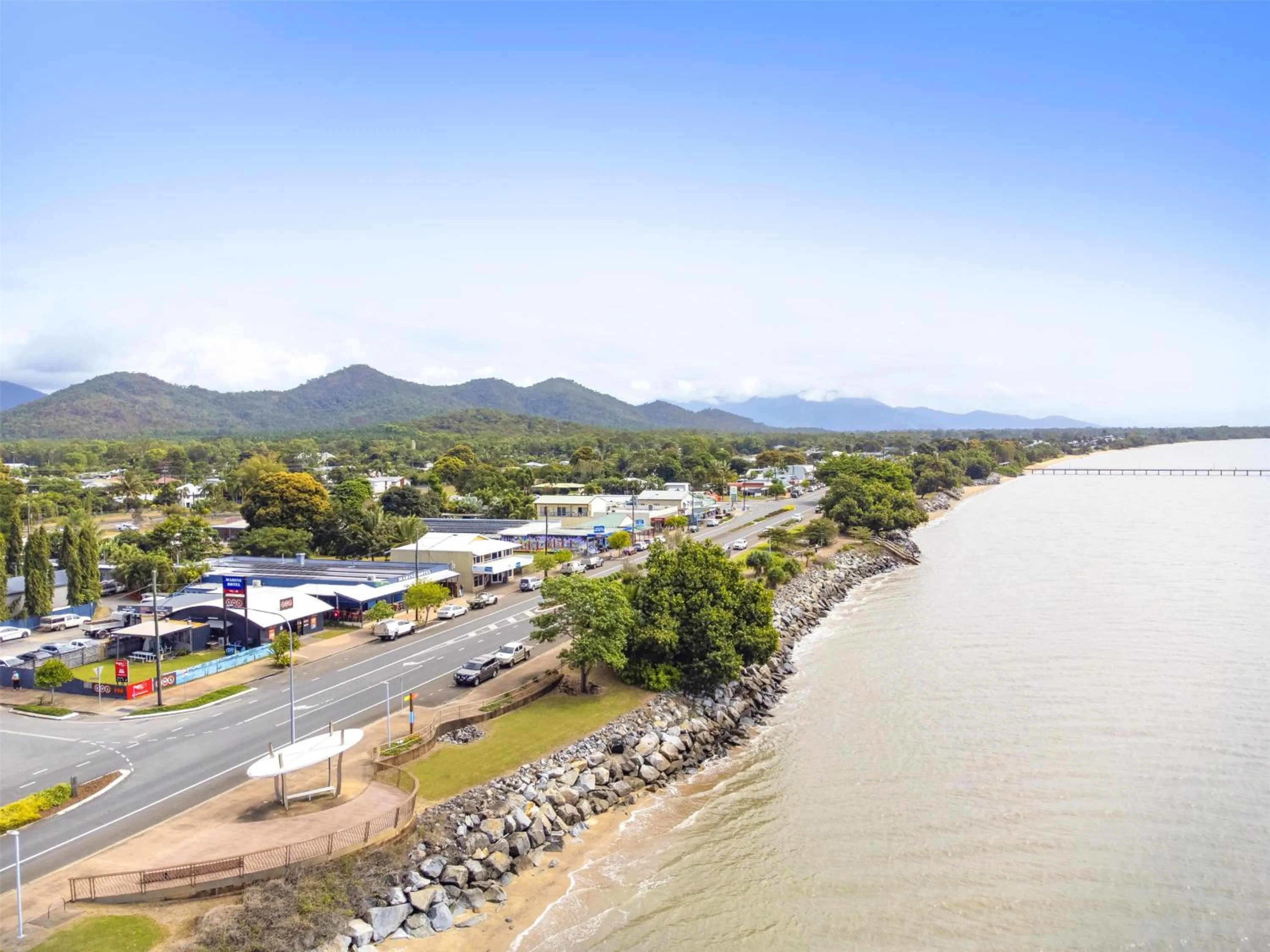 View (from property/room) in Nightcap at Marine Hotel Cardwell