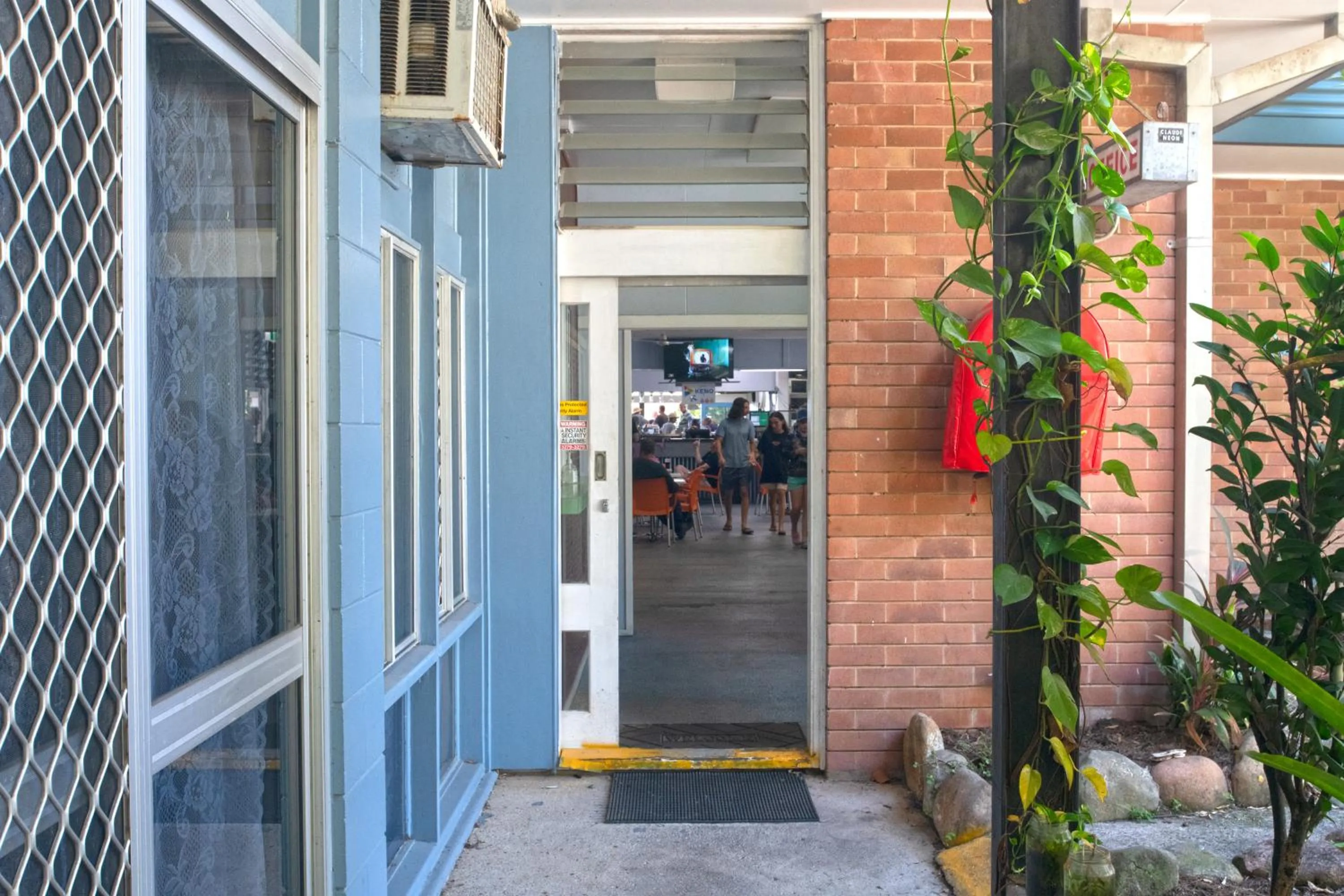 Facade/entrance in Nightcap at Marine Hotel Cardwell