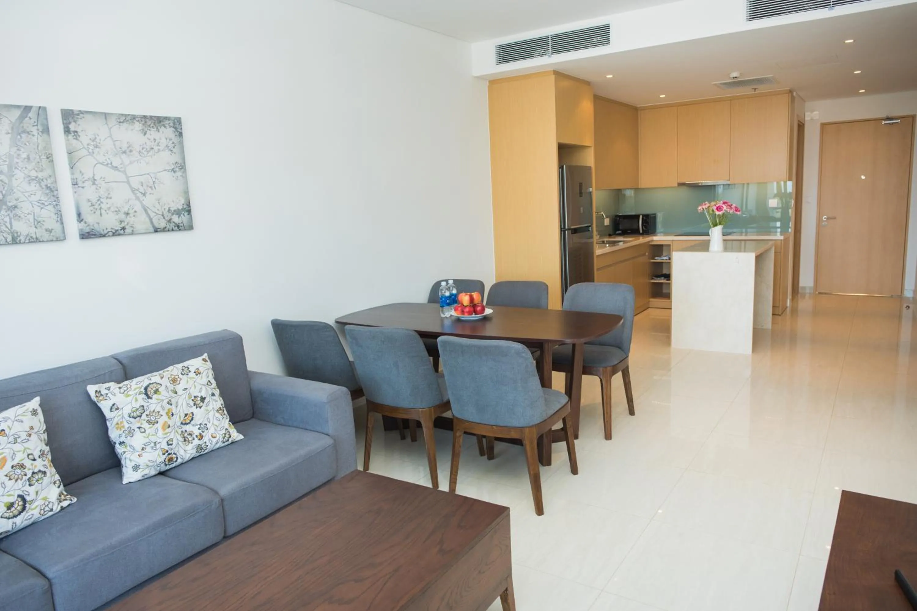 Kitchen or kitchenette in Memories Holiday beach villa Da Nang