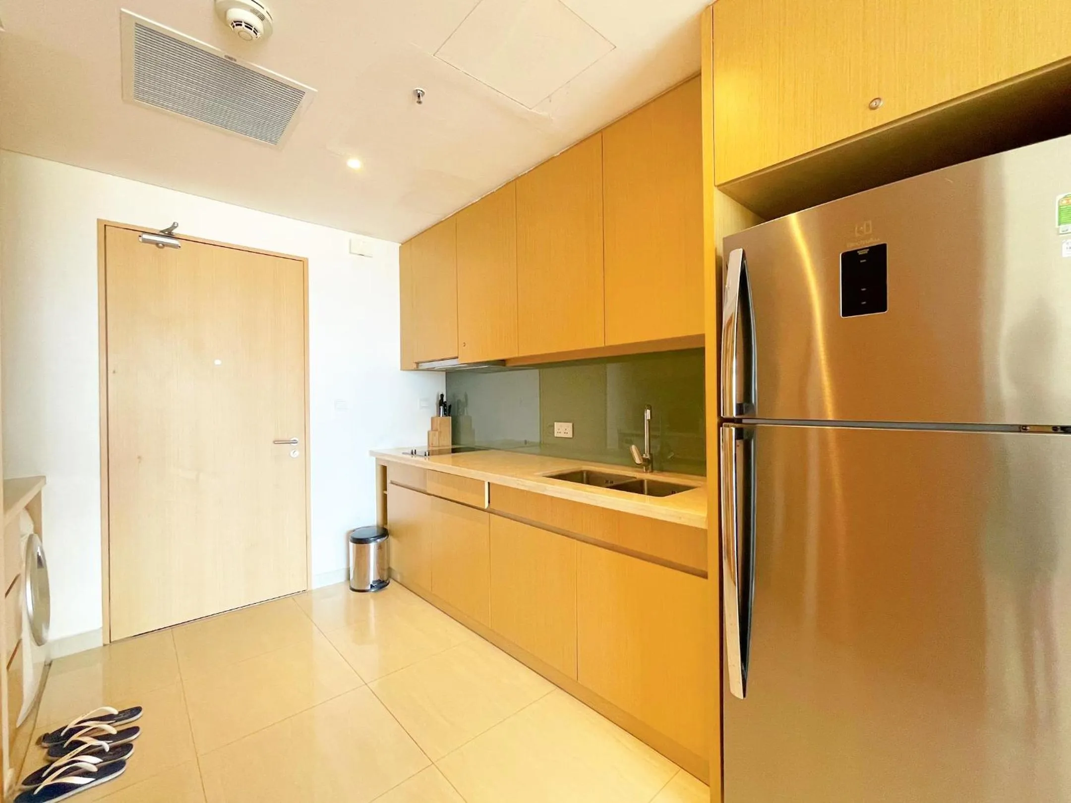 Kitchen or kitchenette in Memories Holiday beach villa Da Nang