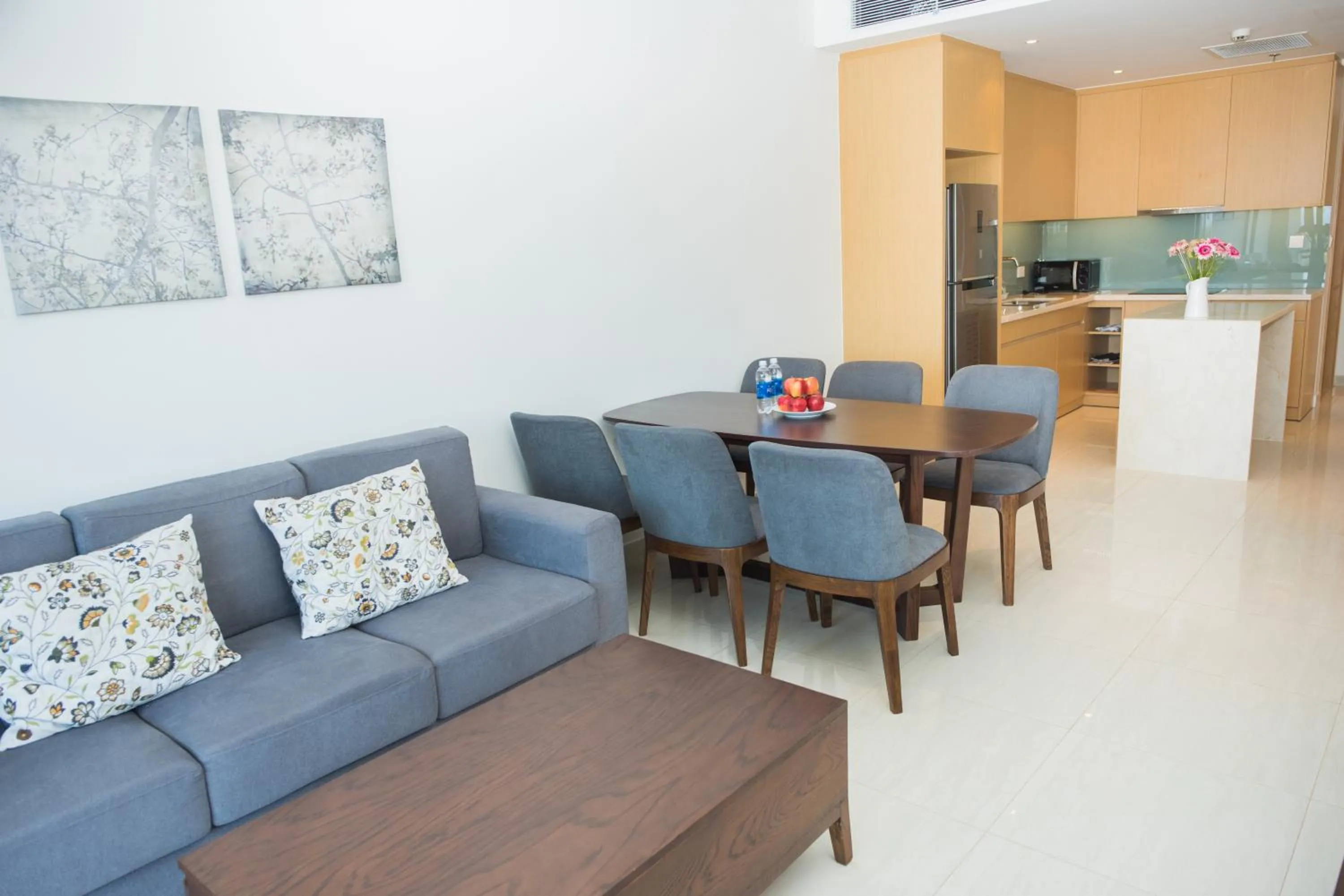 Living room in Memories Holiday beach villa Da Nang