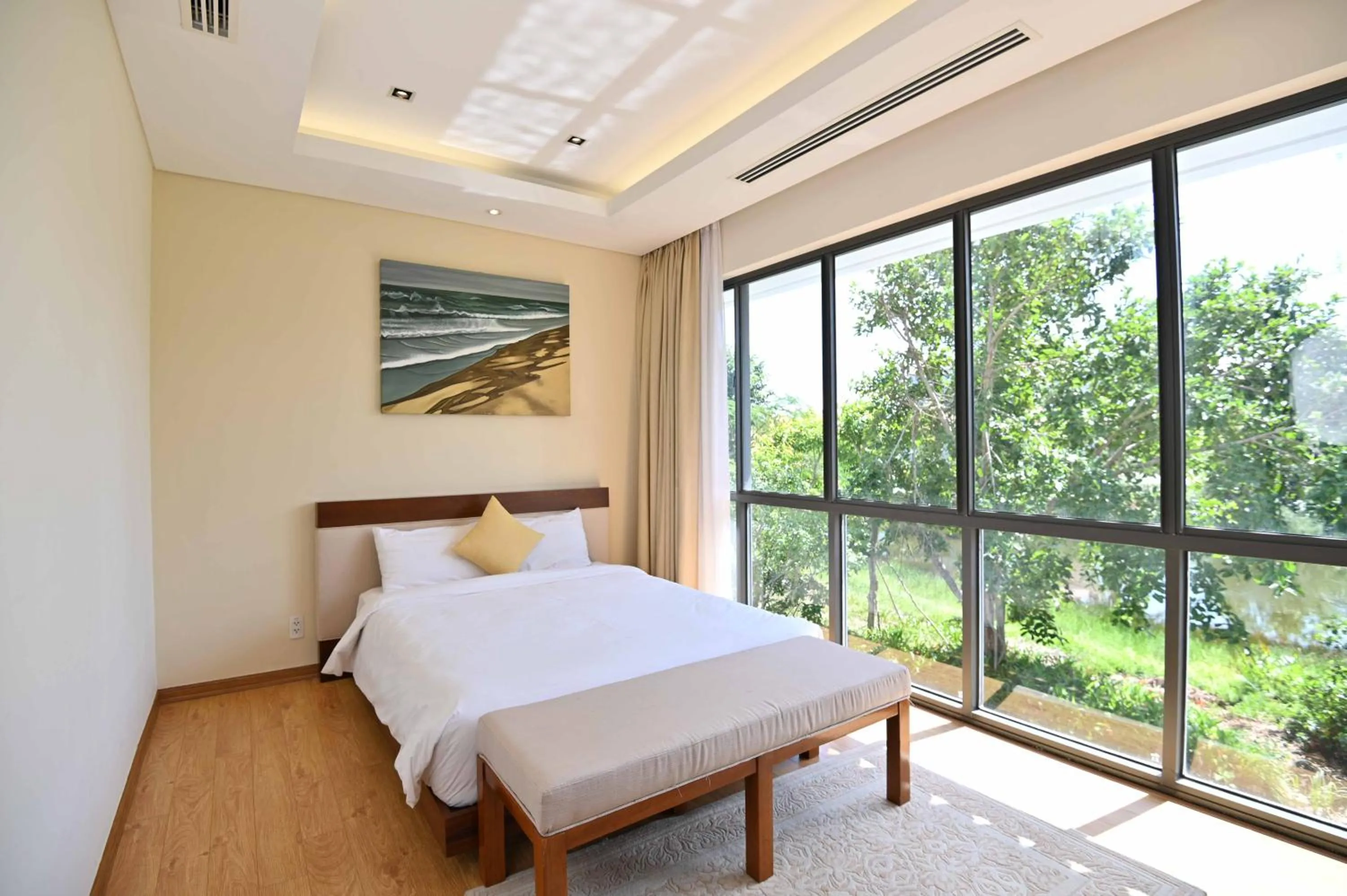 Bedroom, Bed in Memories Holiday beach villa Da Nang