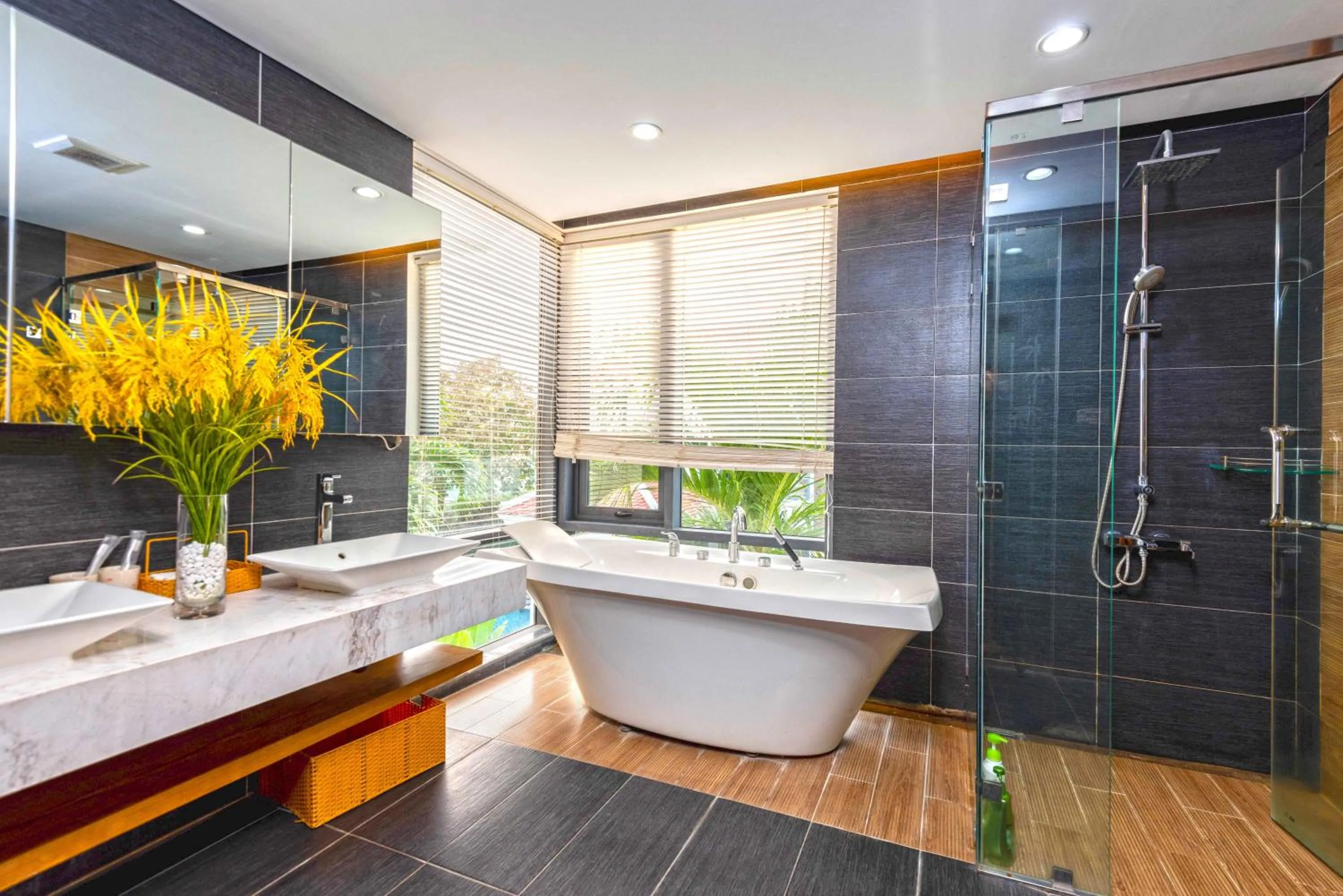 Shower in Memories Holiday beach villa Da Nang