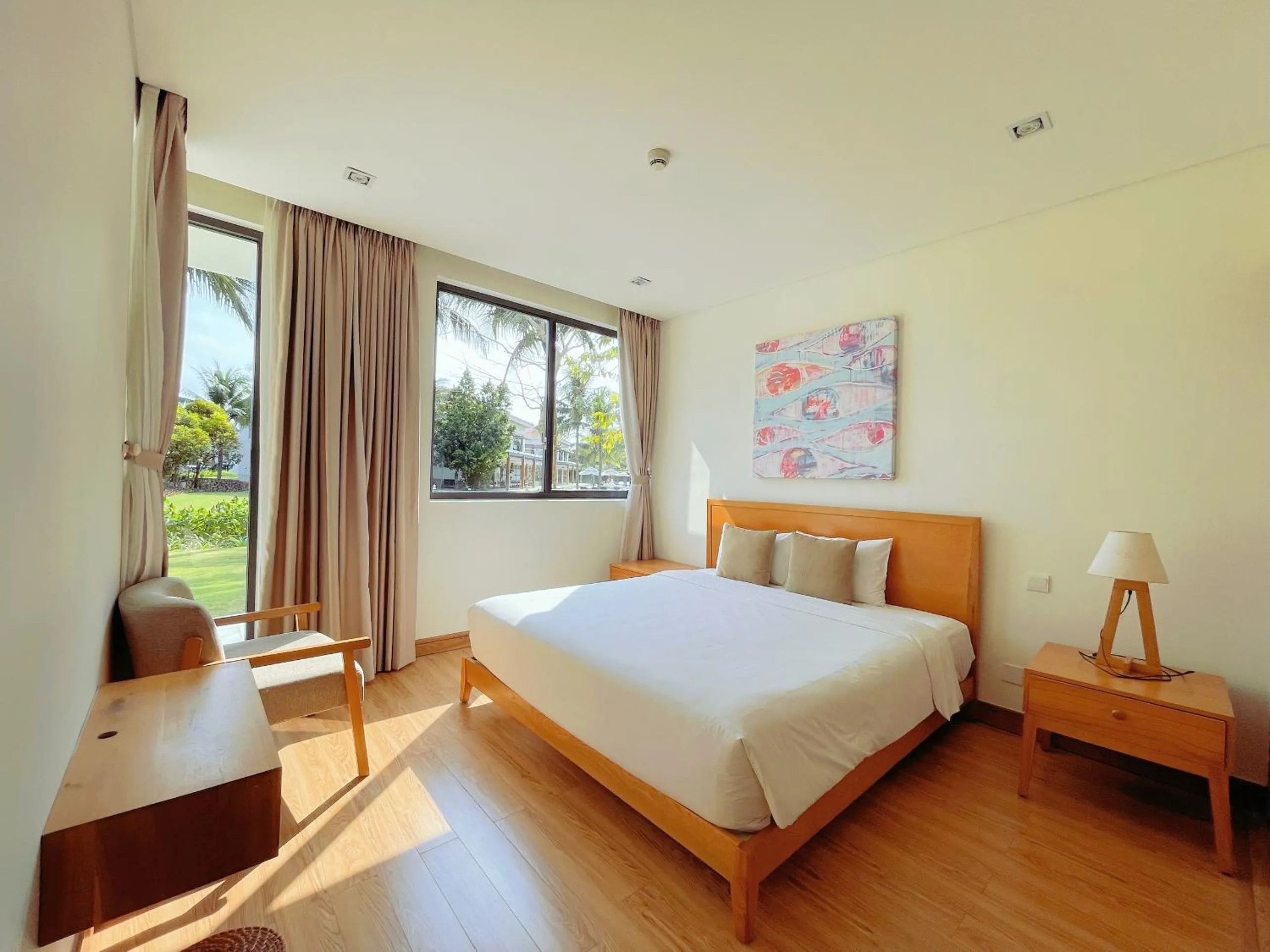 Bedroom, Bed in Memories Holiday beach villa Da Nang