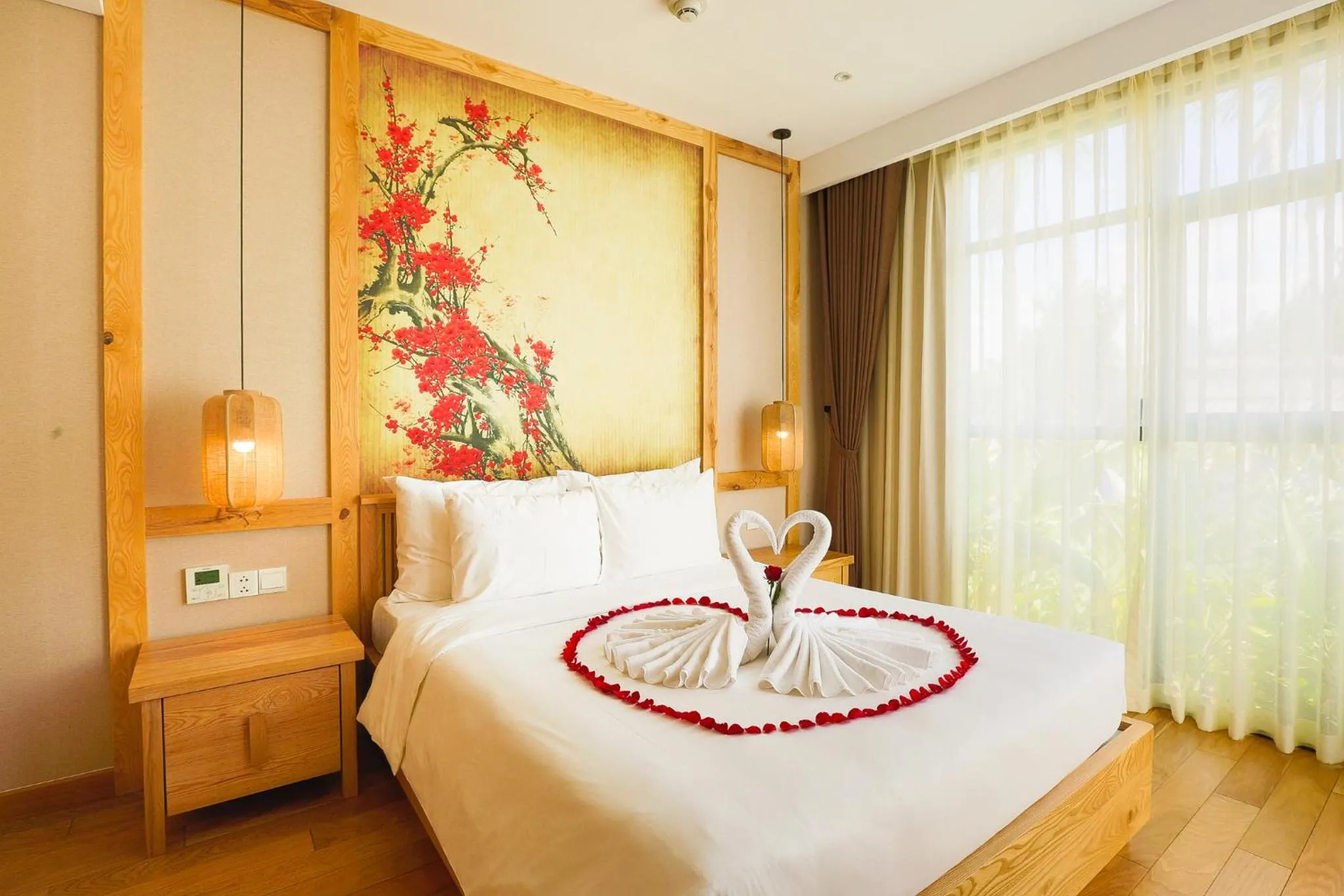 Bedroom, Bed in Memories Holiday beach villa Da Nang